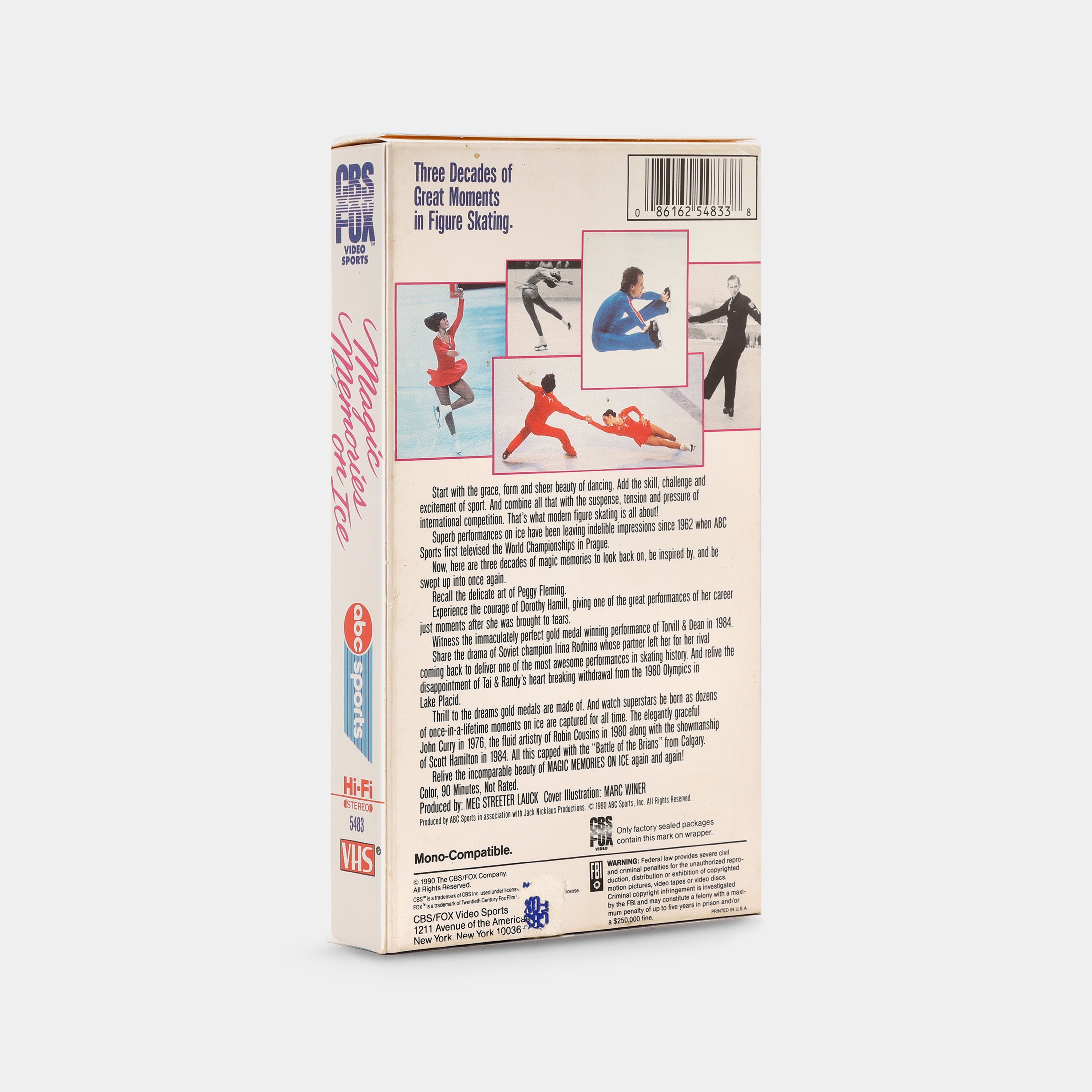 Magic Memories on Ice VHS Tape