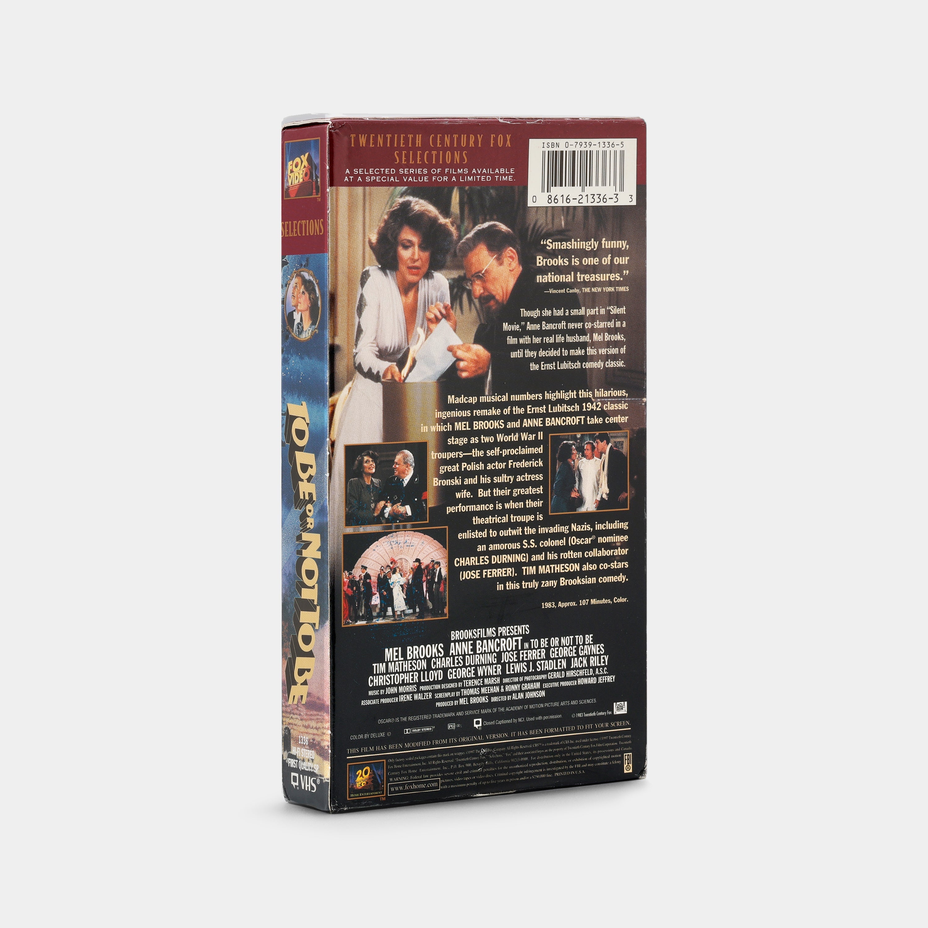 To Be or Not to Be VHS Tape