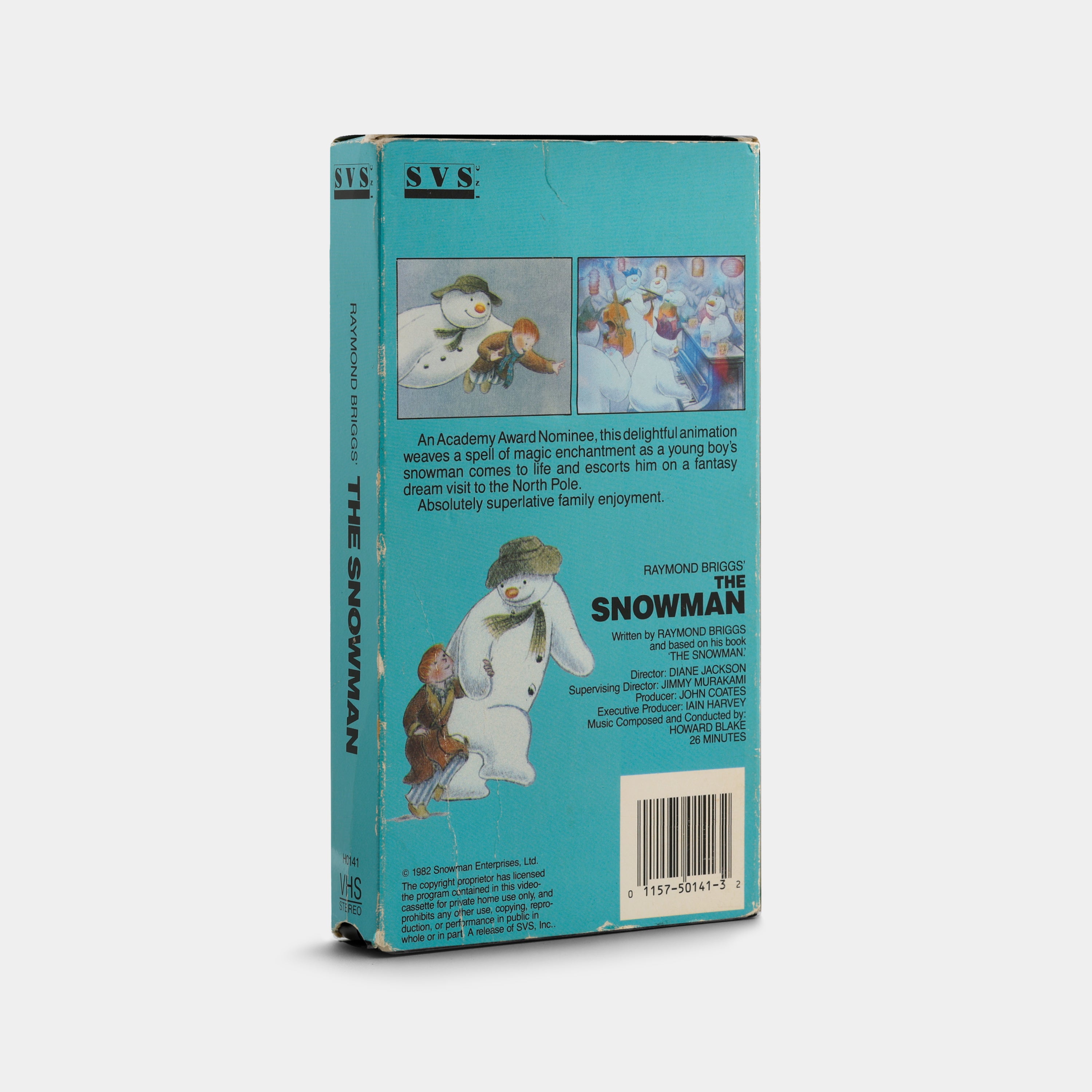 The Snowman VHS Tape
