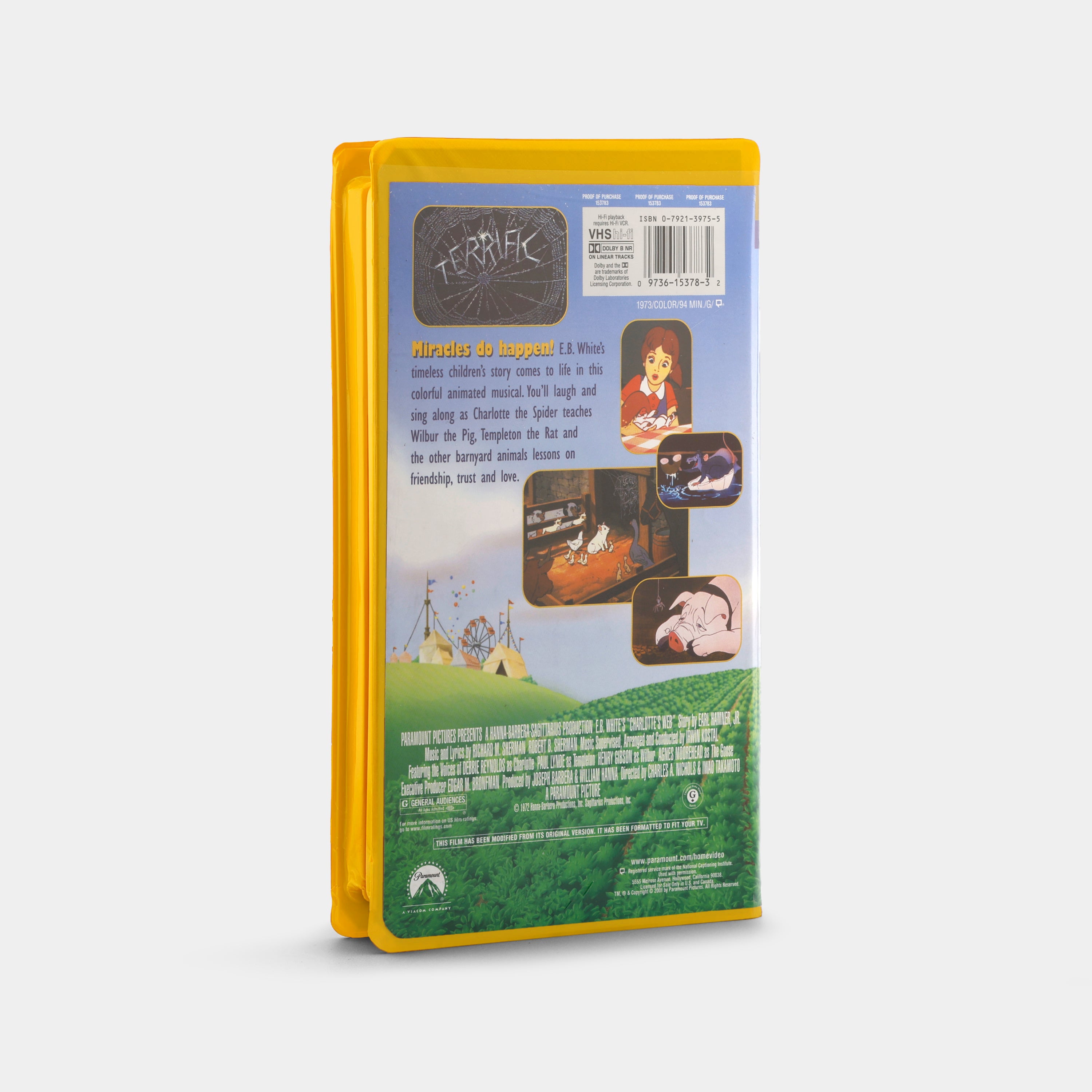 Charlotte's Web VHS Tape