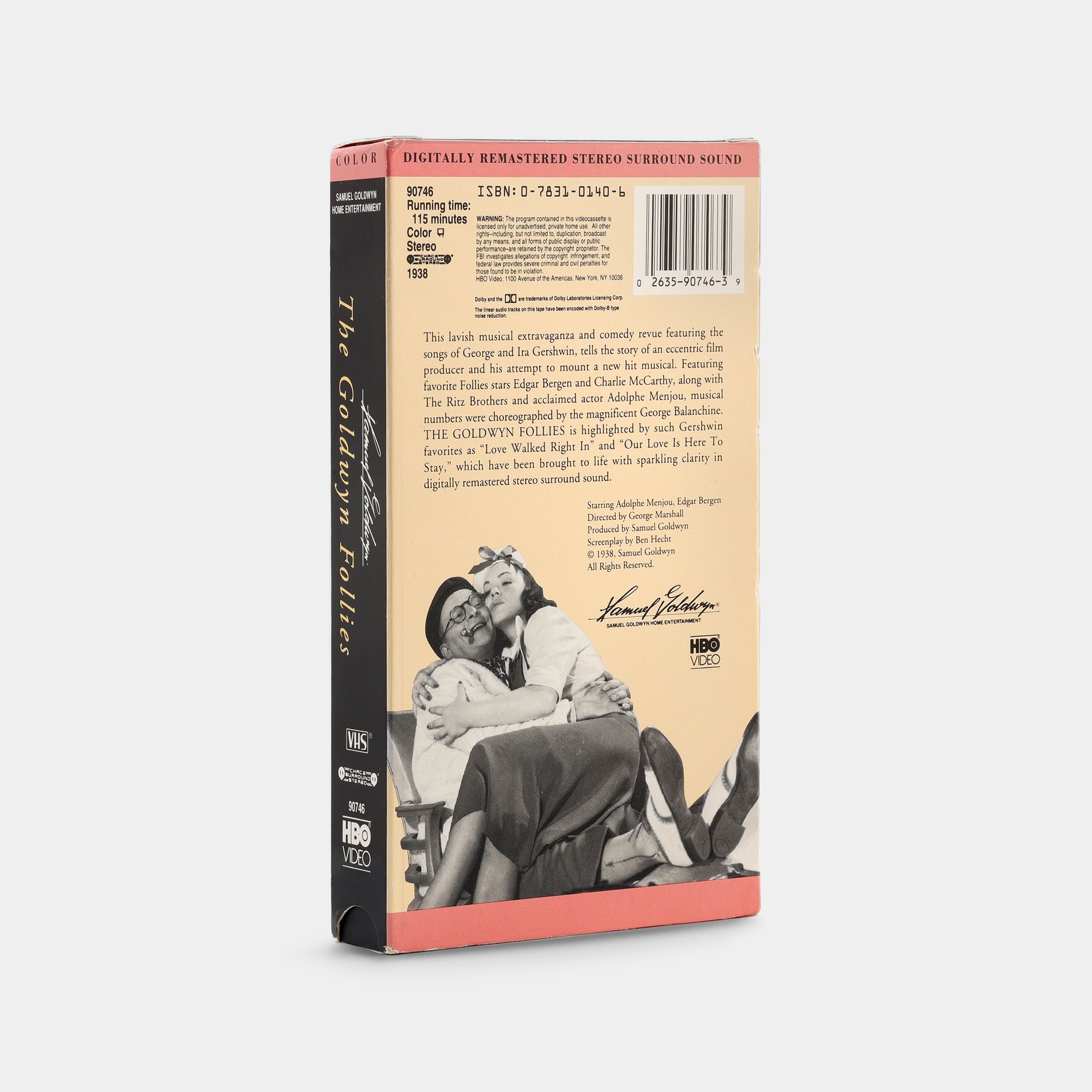 The Goldwyn Follies VHS Tape