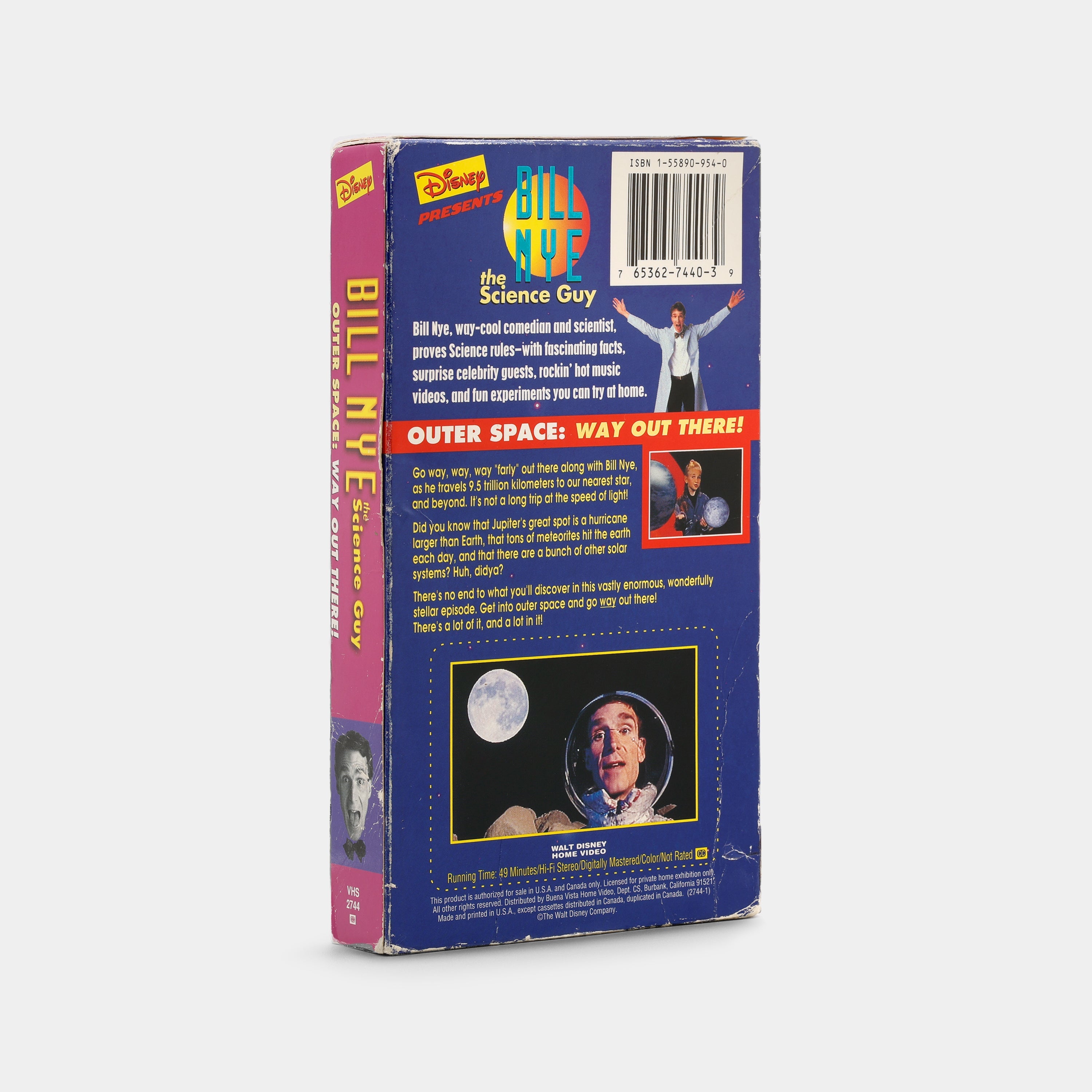 Bill Nye the Science Guy: Outer Space VHS Tape