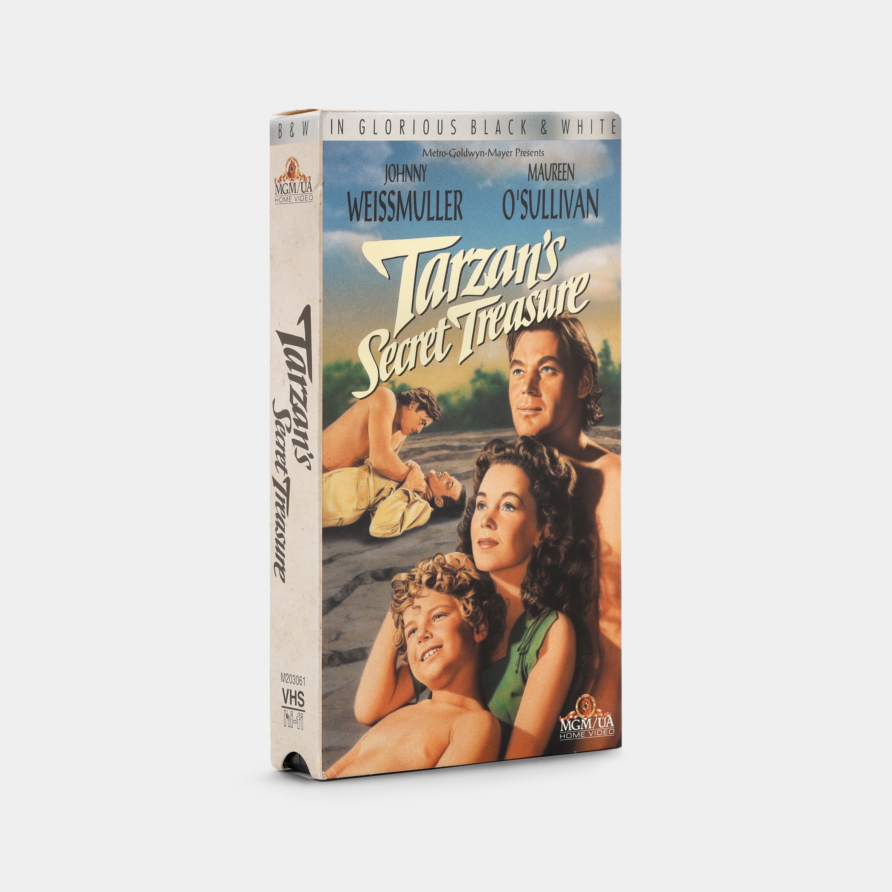 Tarzan's Secret Treasure VHS Tape