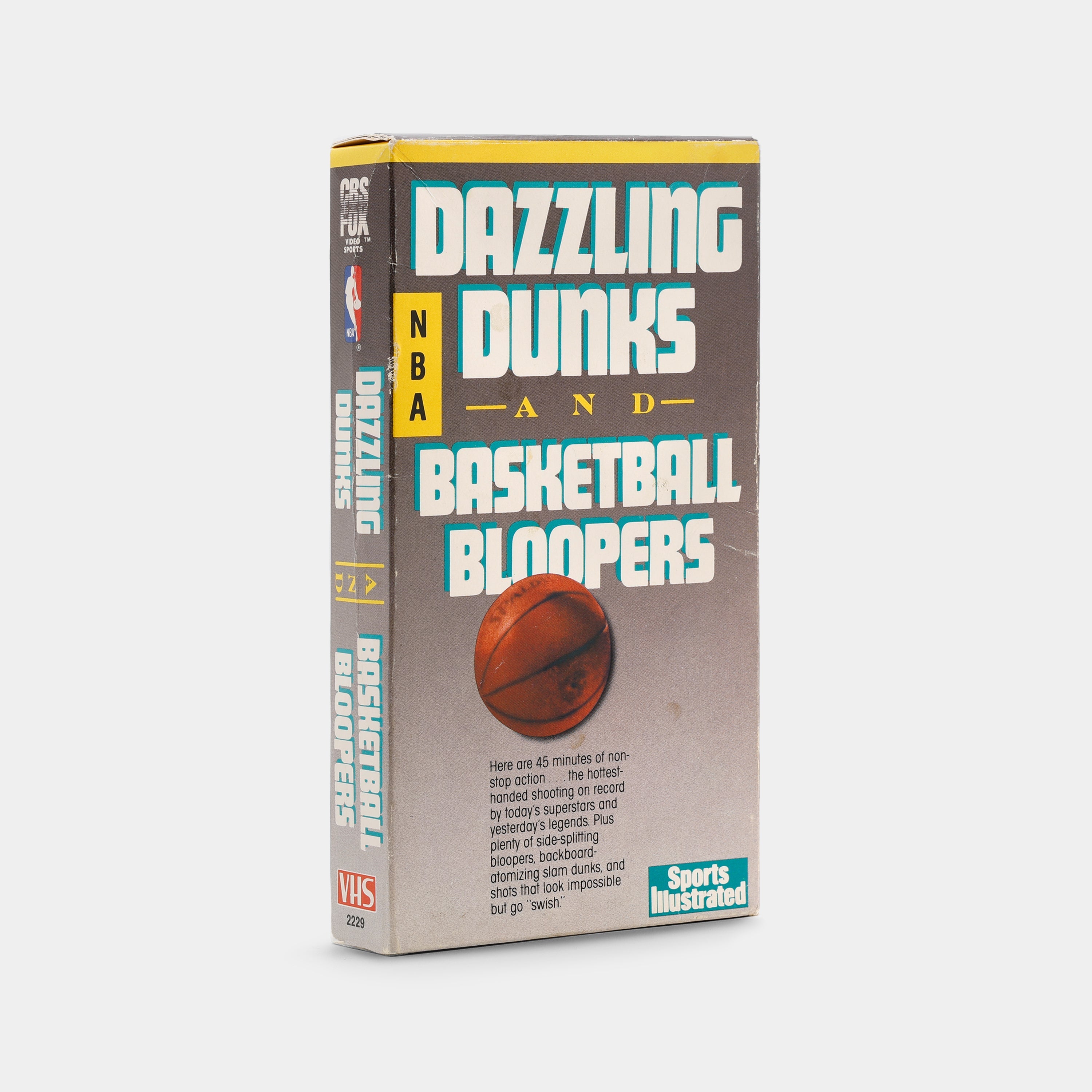 Dazzling Dunks and Basketball Bloopers VHS Tape