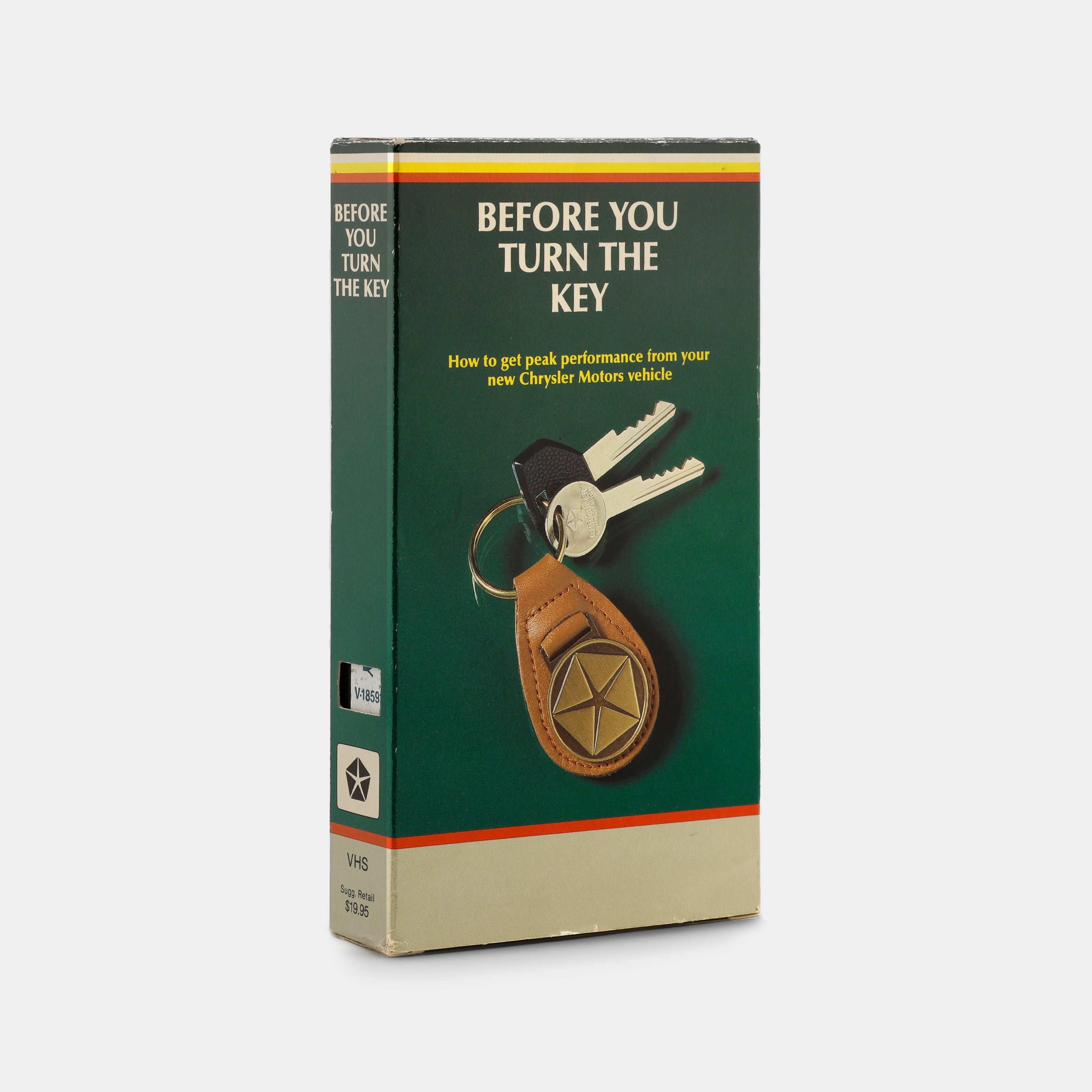 Before You Turn the Key VHS Tape