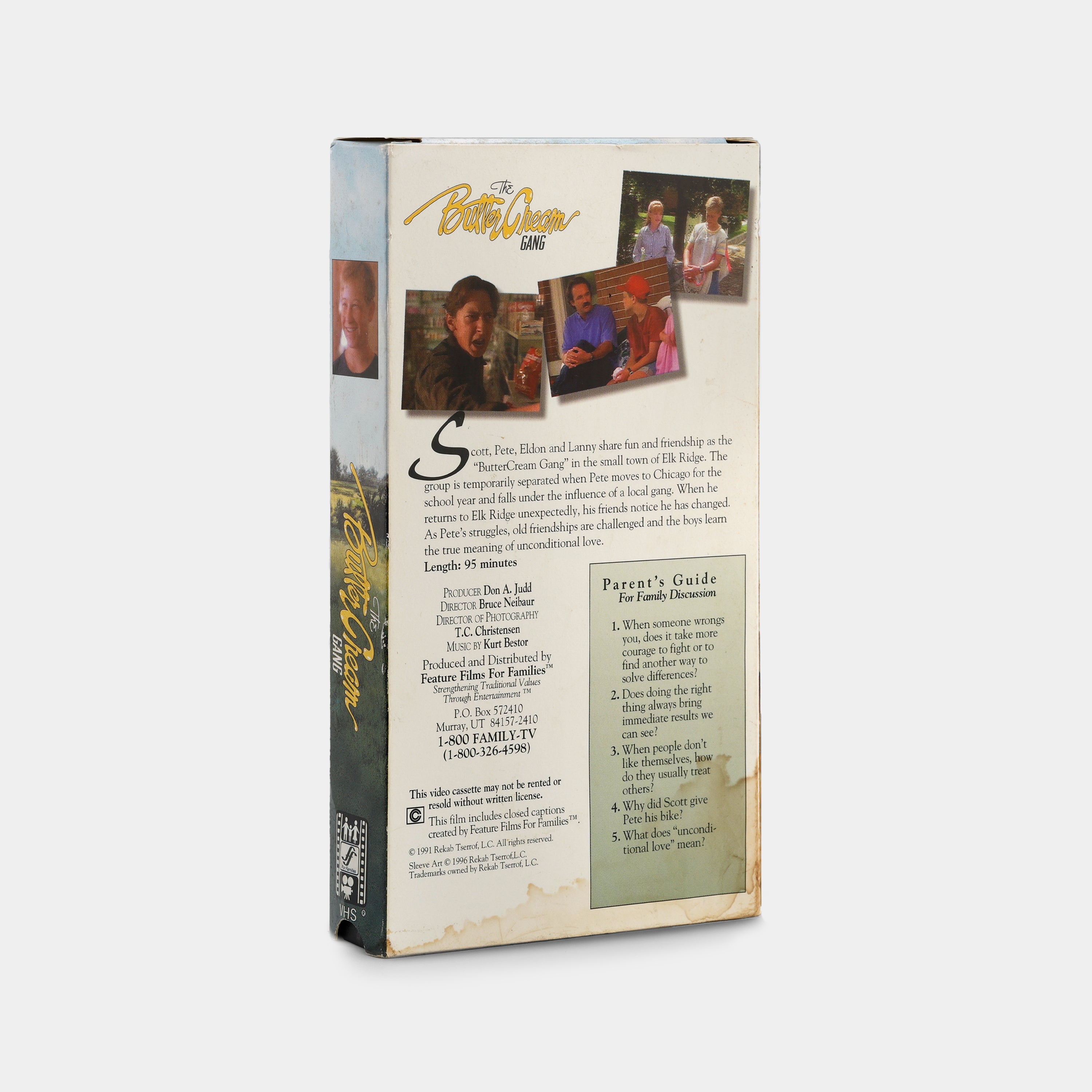 The ButterCream Gang VHS Tape