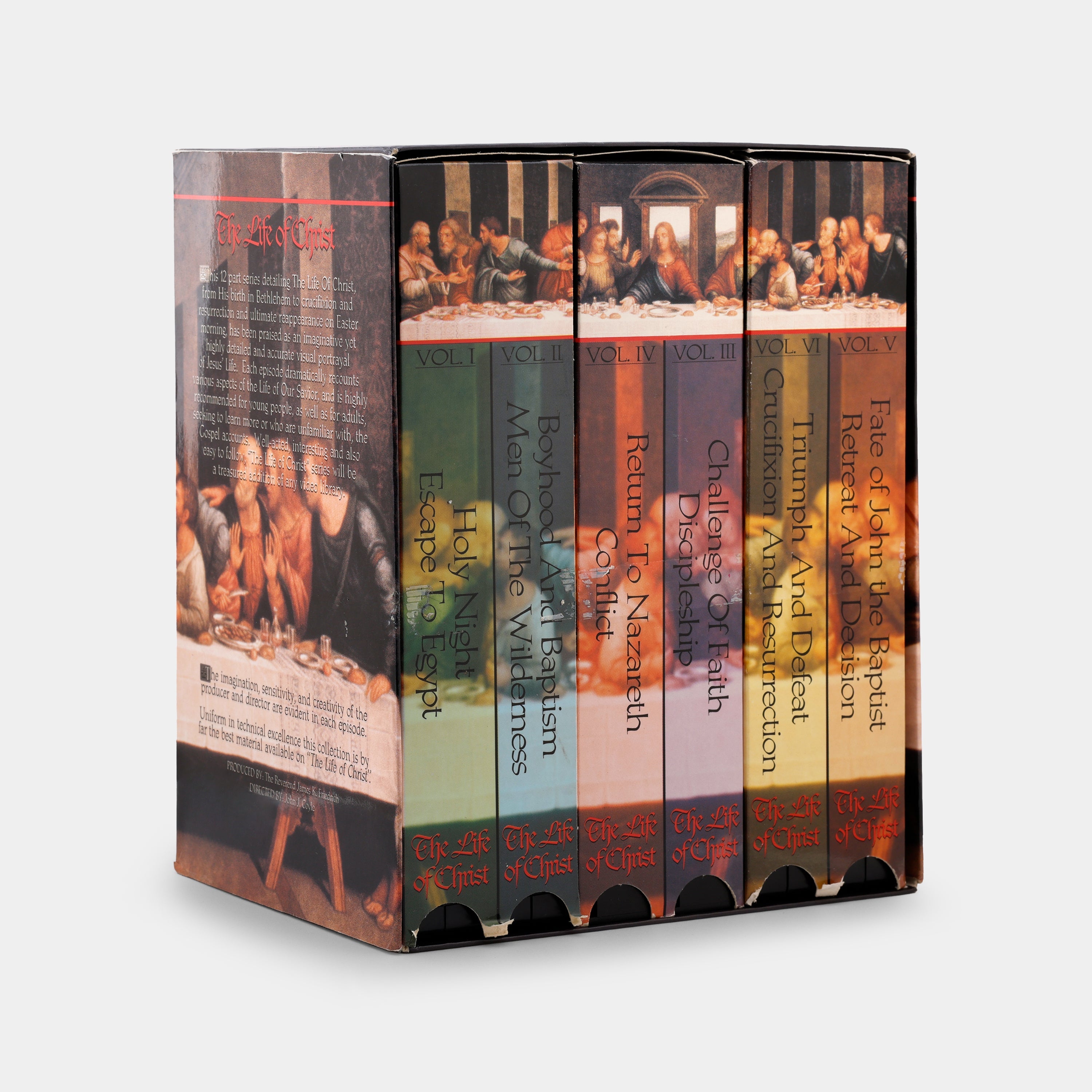 The Life of Christ VHS Tape Set