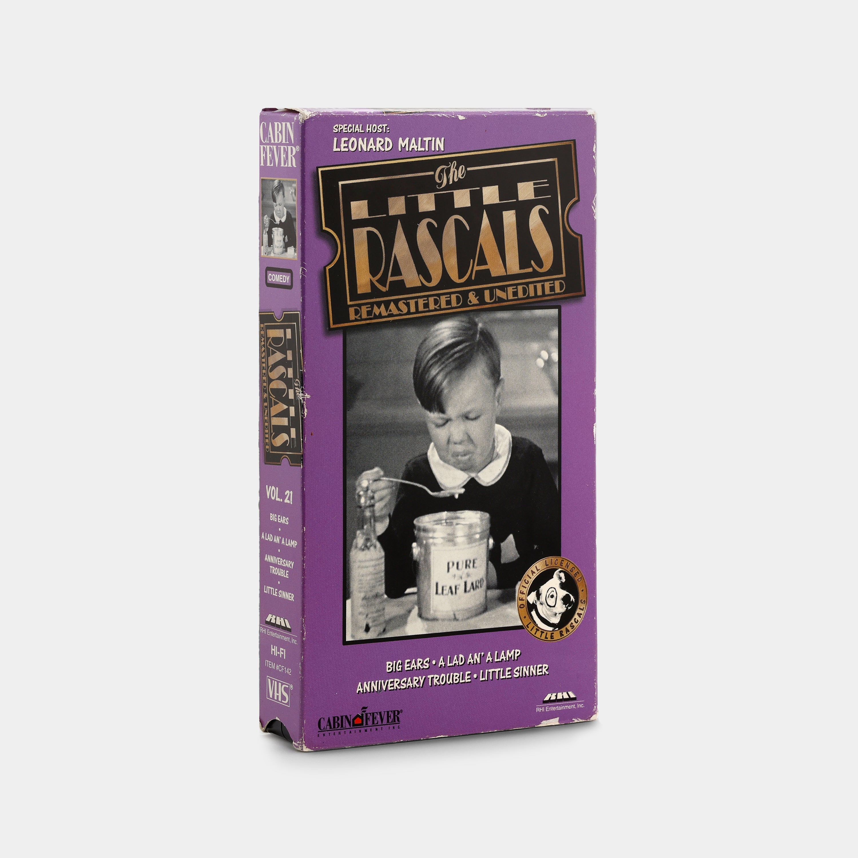 The Little Rascals: Remastered & Unedited Vol. 21 VHS Tape