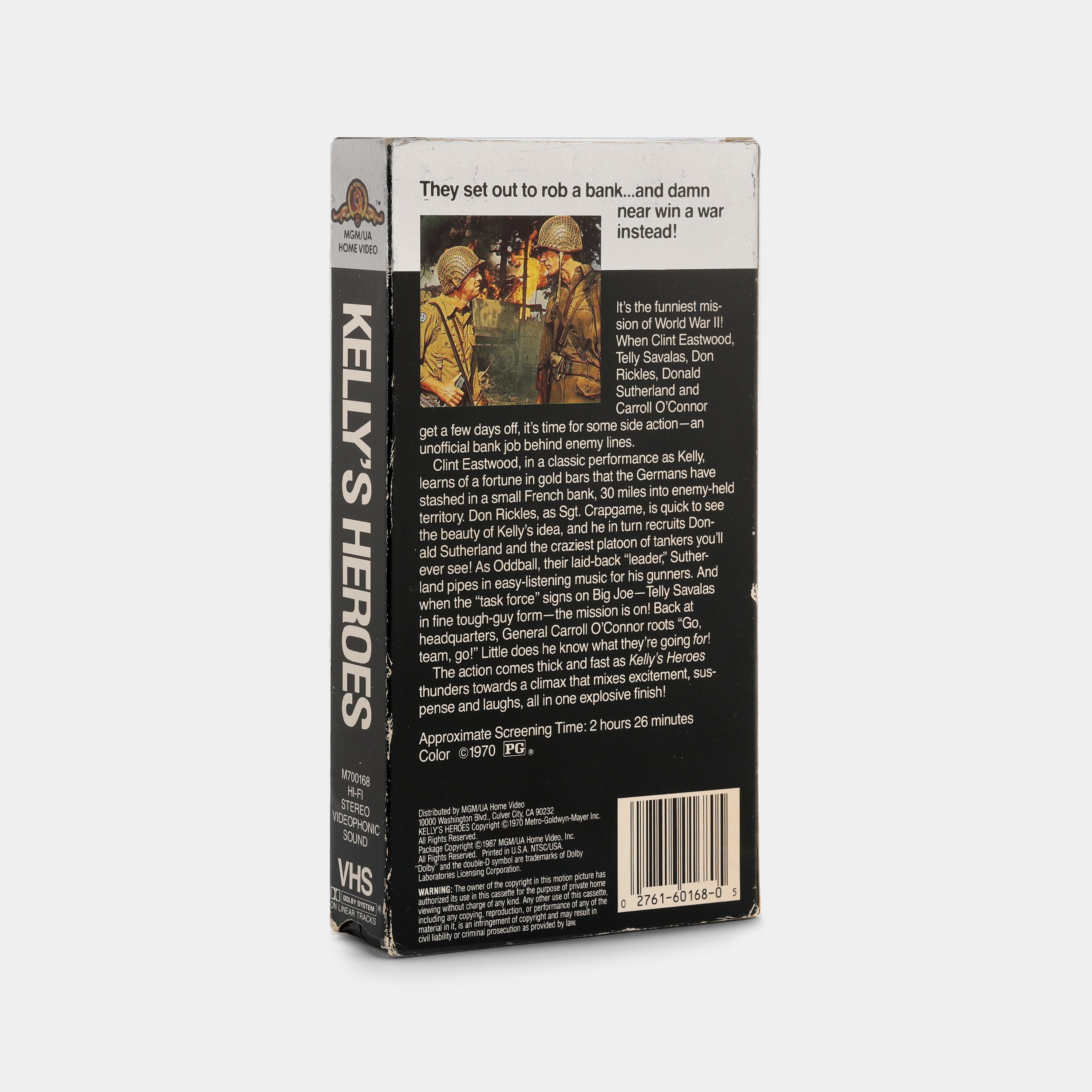 Kelly's Heroes VHS Tape
