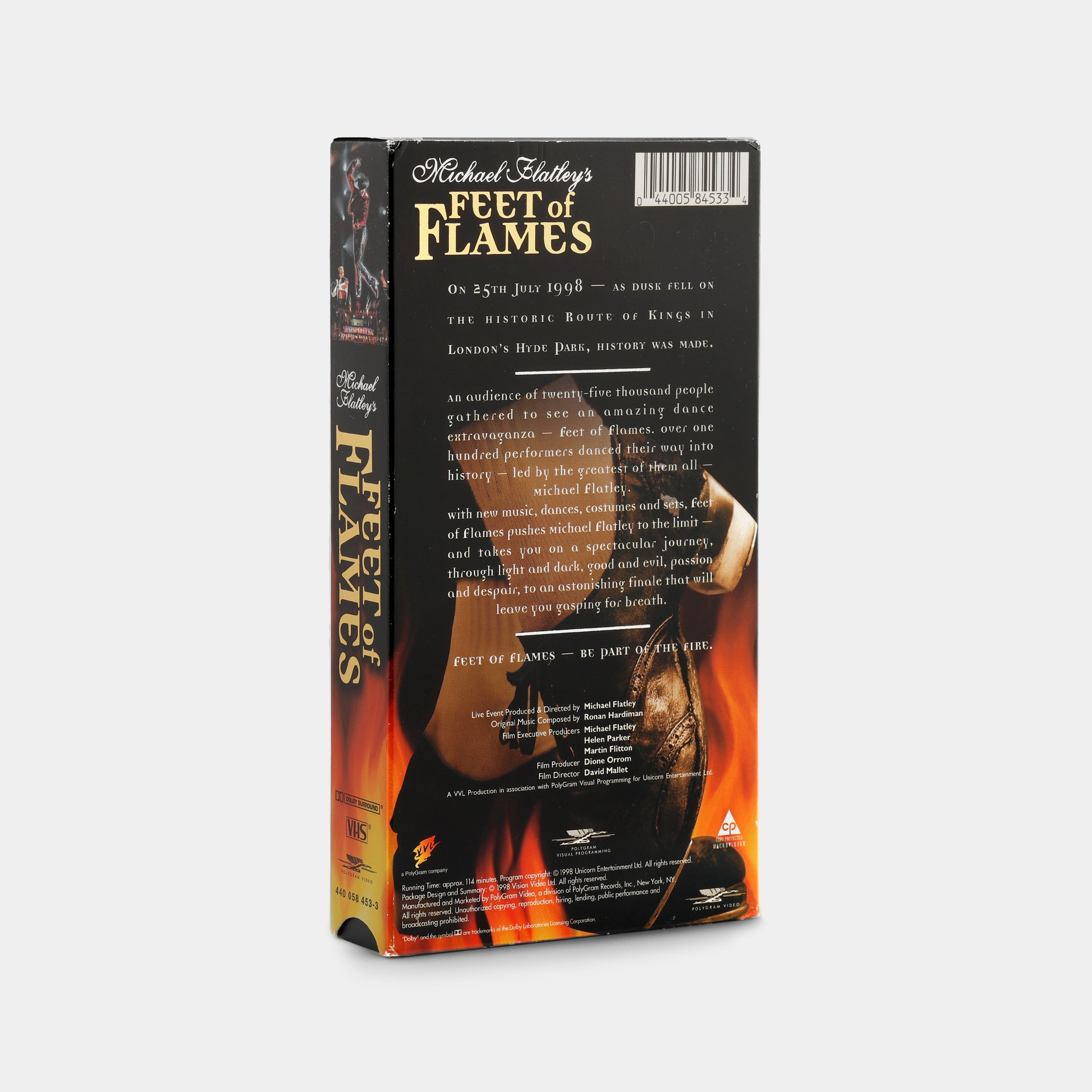 Feet of Flames VHS Tape