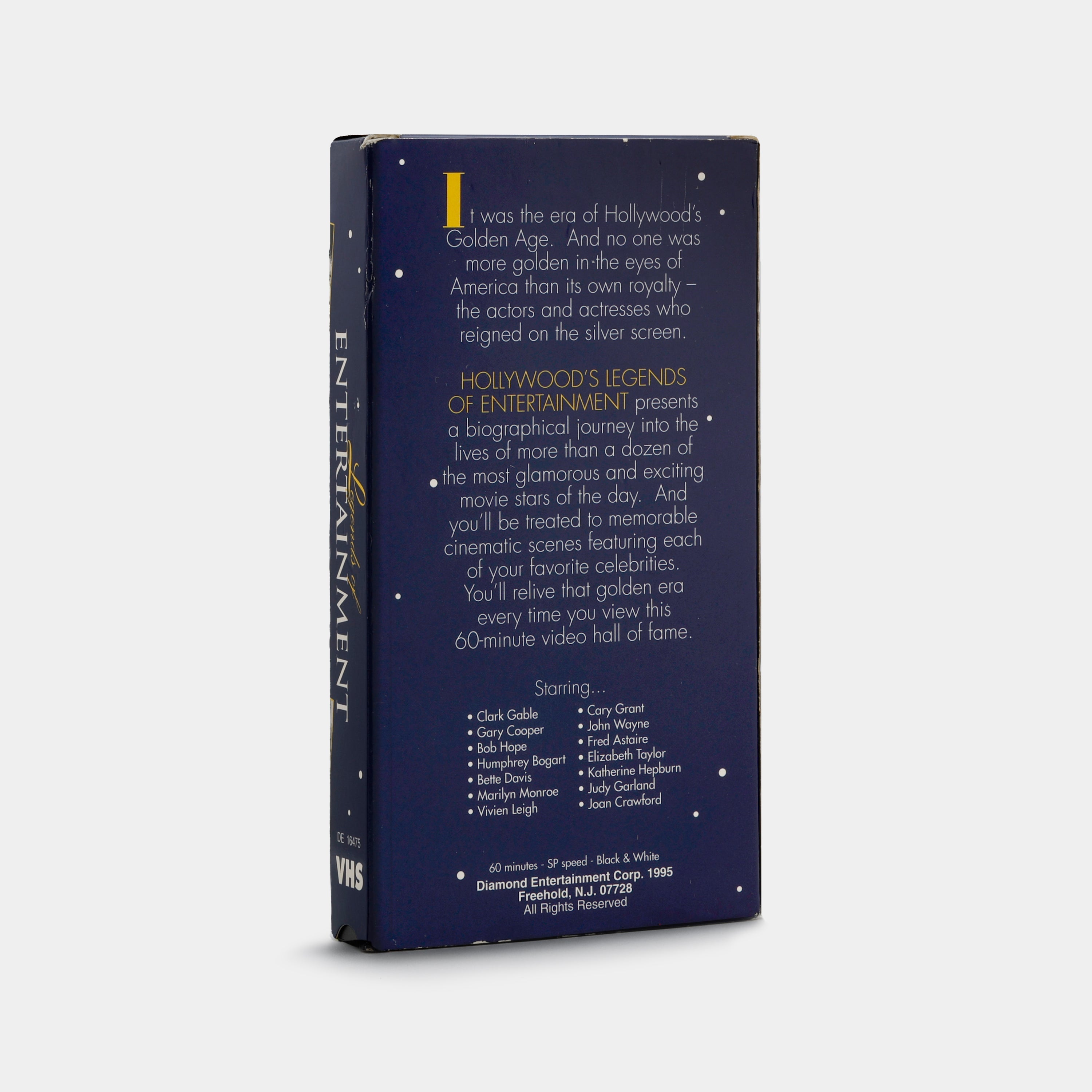 Legends of Entertainment VHS Tape