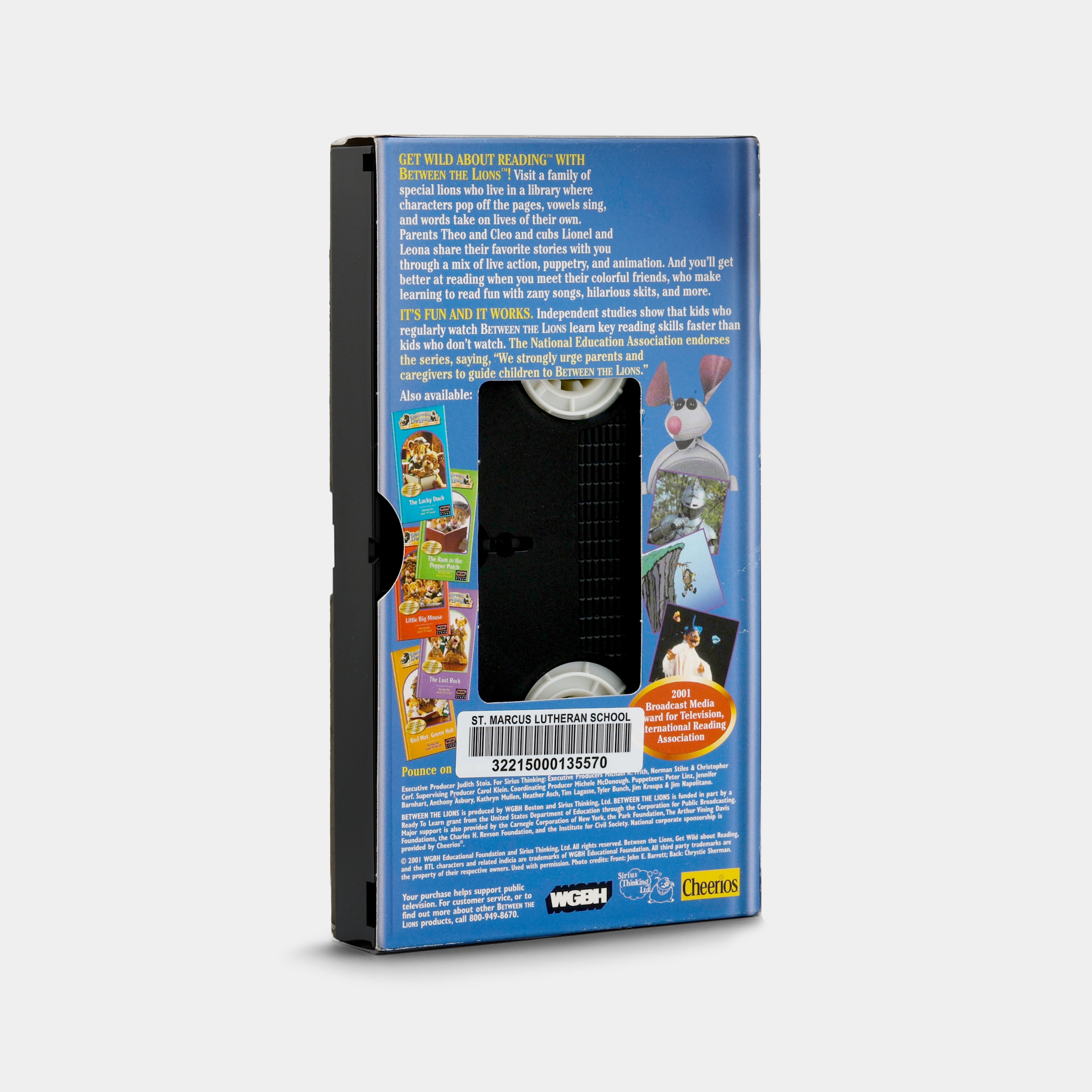 Between the Lions: Pebble Trouble VHS Tape