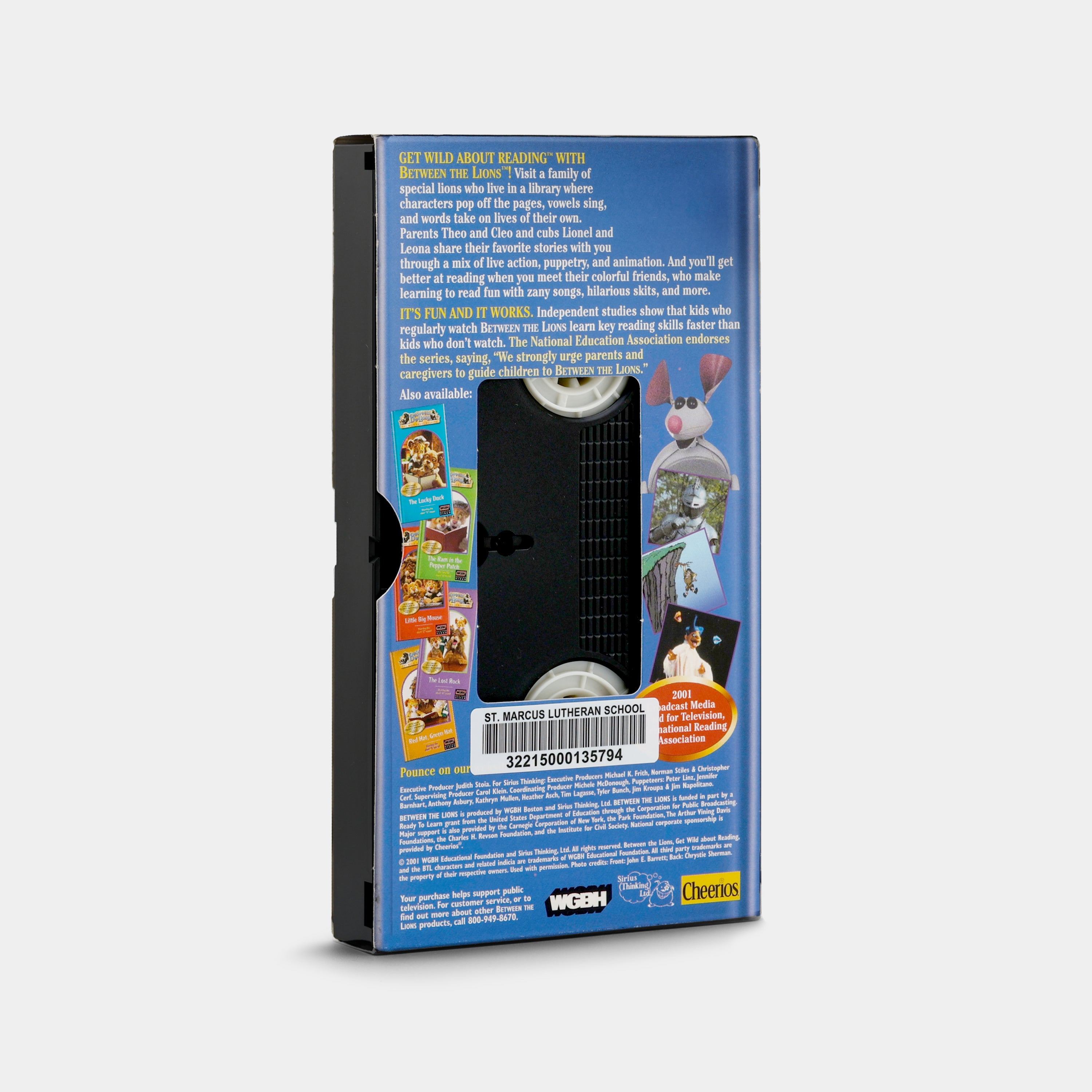 Between the Lions: Something Fishy VHS Tape