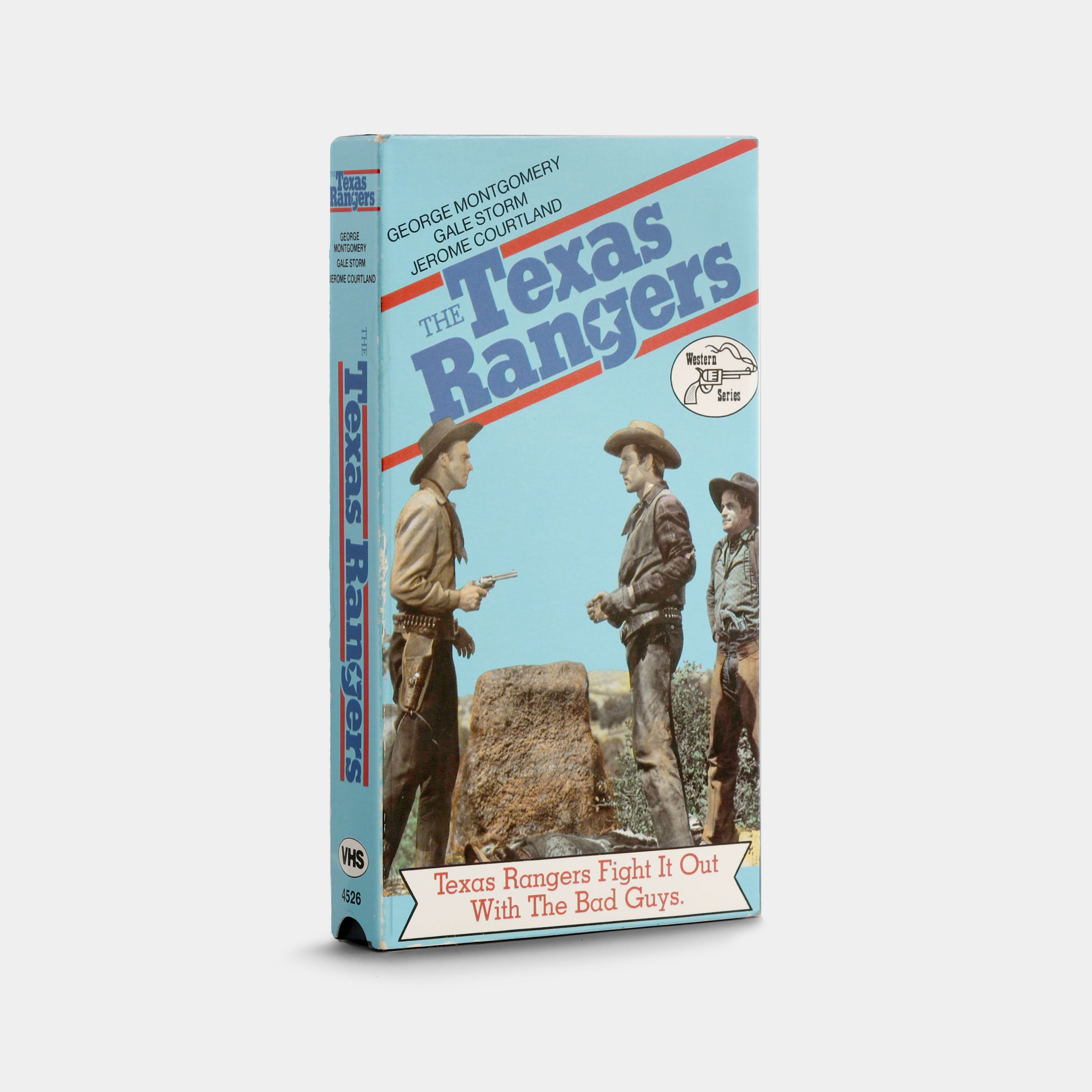 The Texas Rangers VHS Tape