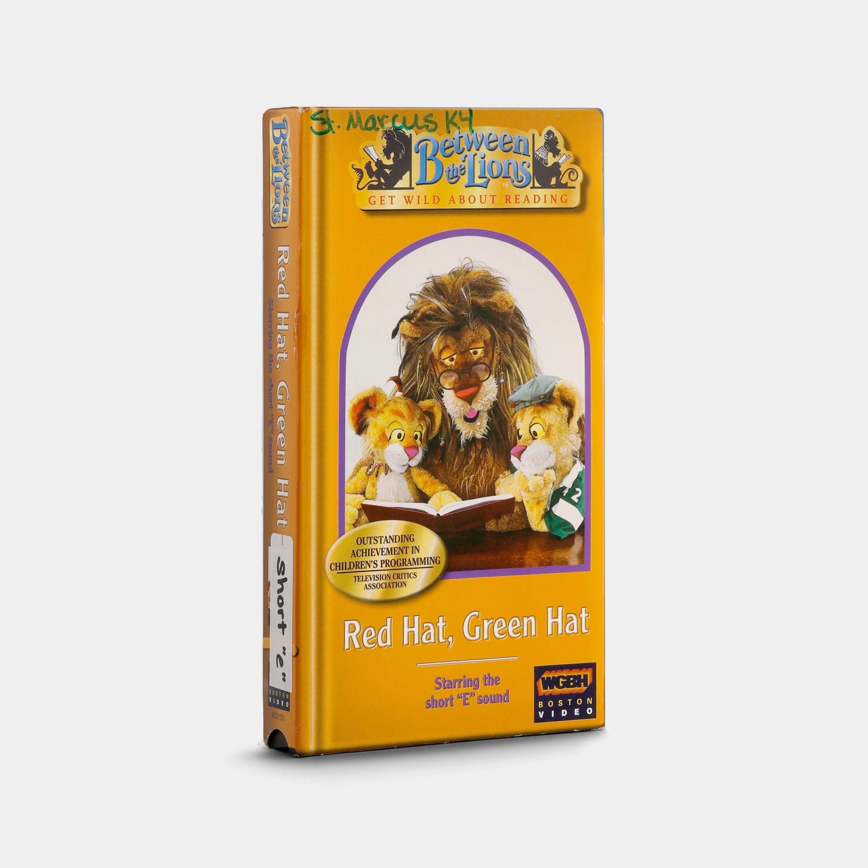 Between the Lions: Red Hat, Green Hat VHS Tape