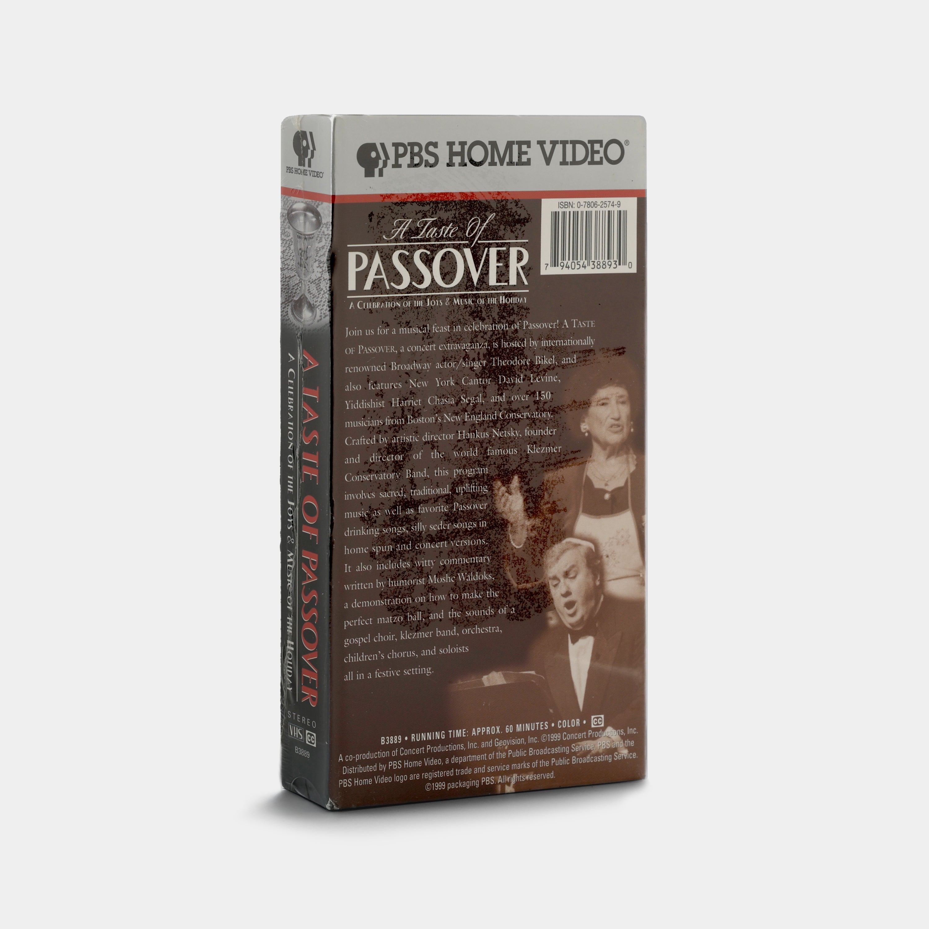 A Taste of Passover (Sealed) VHS Tape