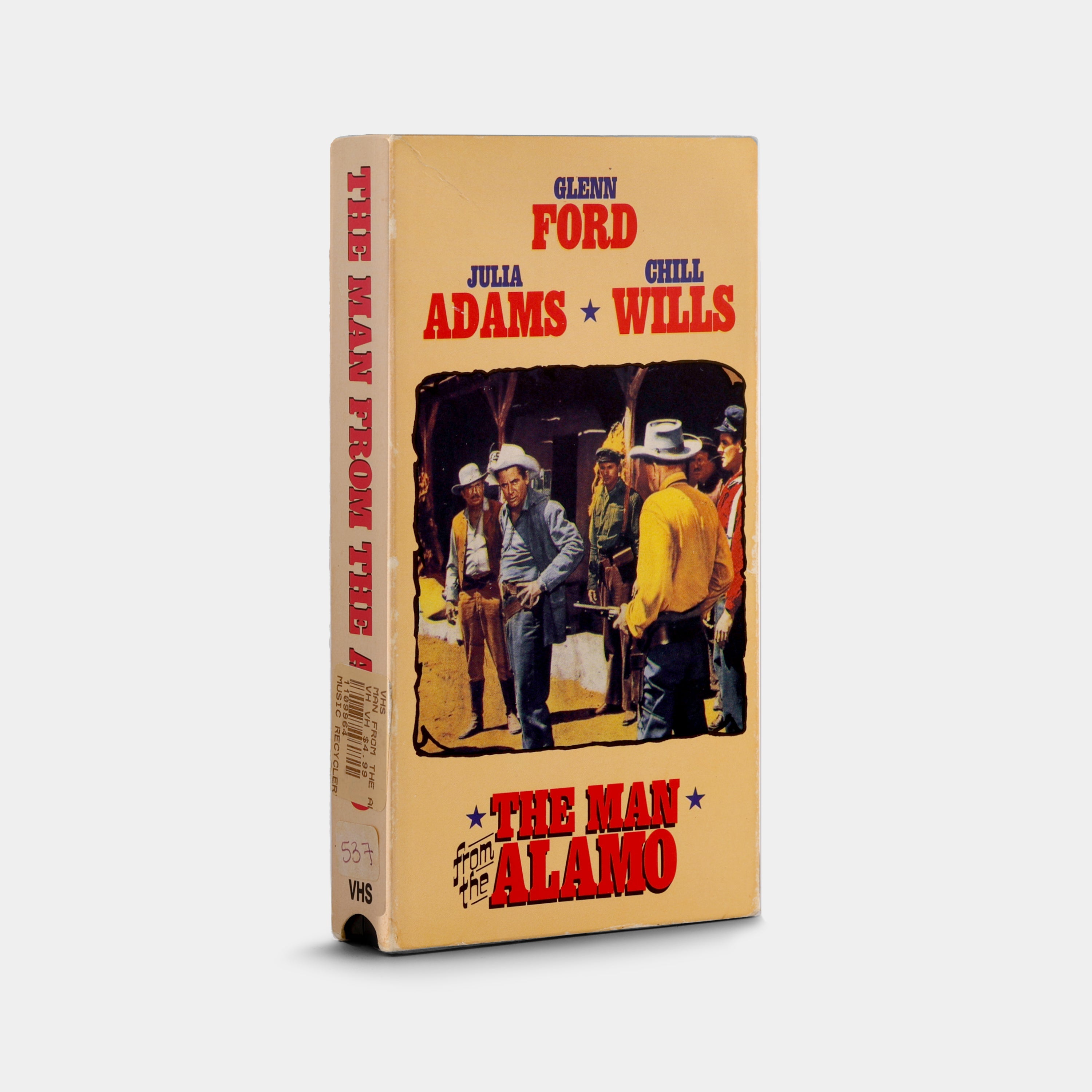 The Man from the Alamo VHS Tape