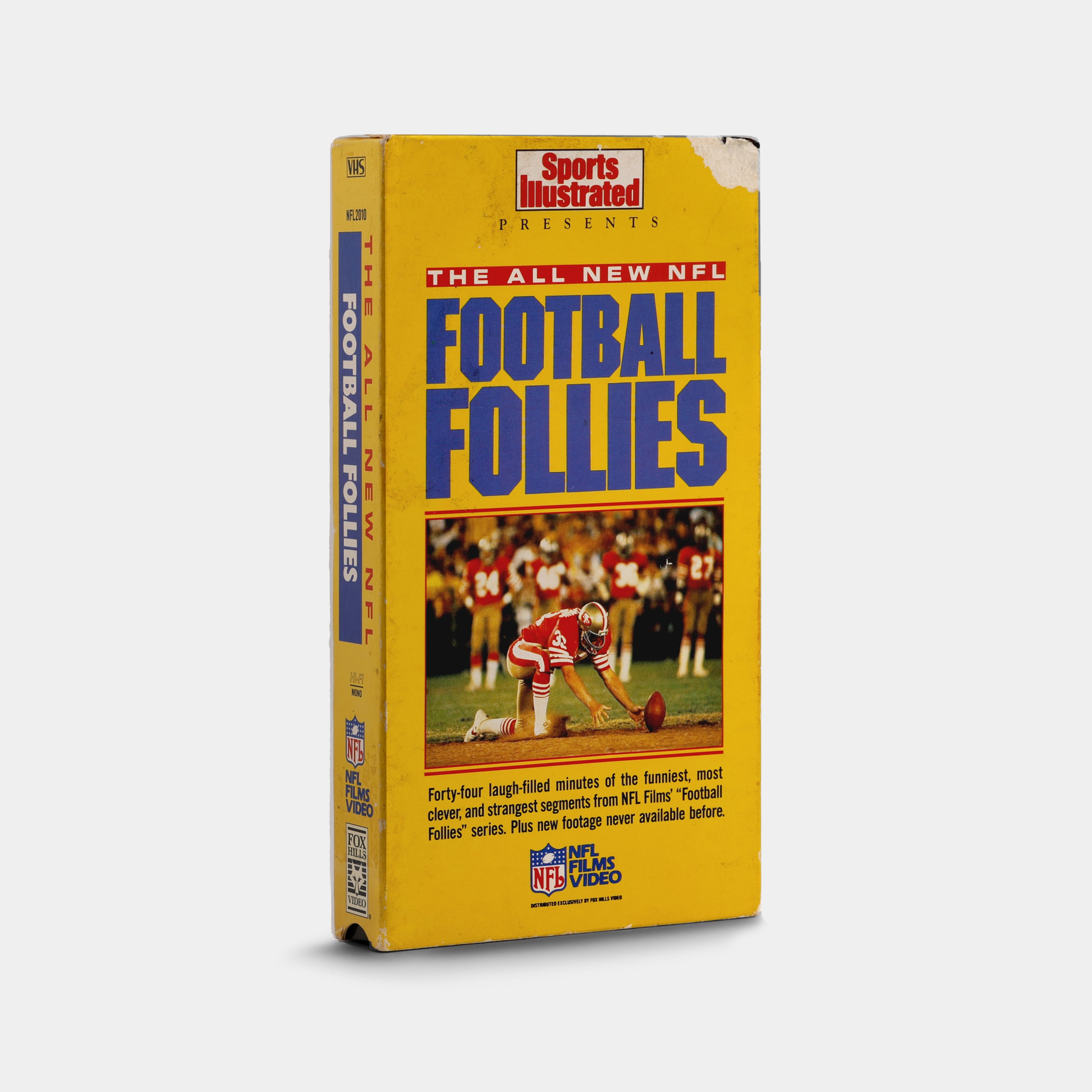 The All New NFL Football Follies VHS Tape