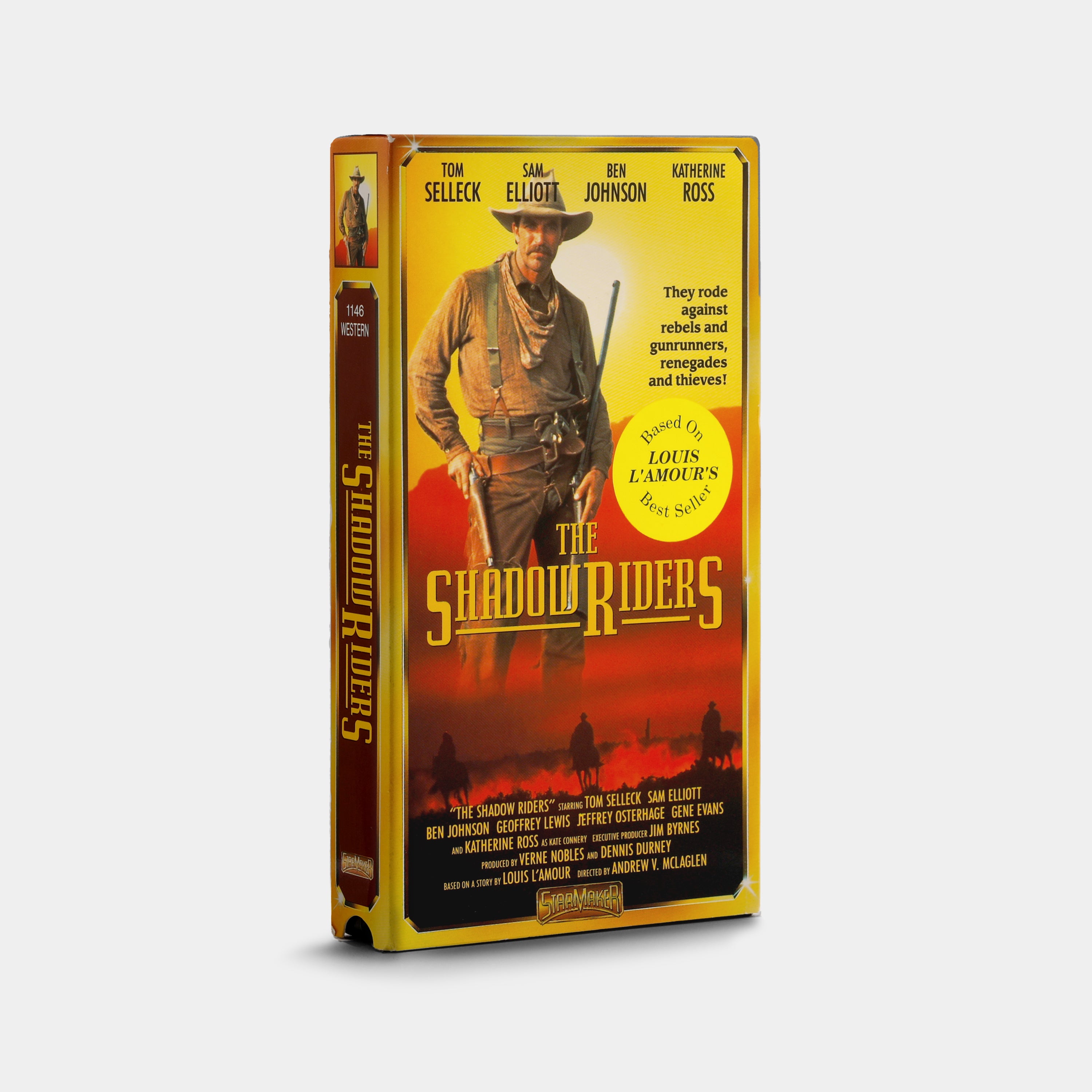 The Shadow Riders VHS Tape