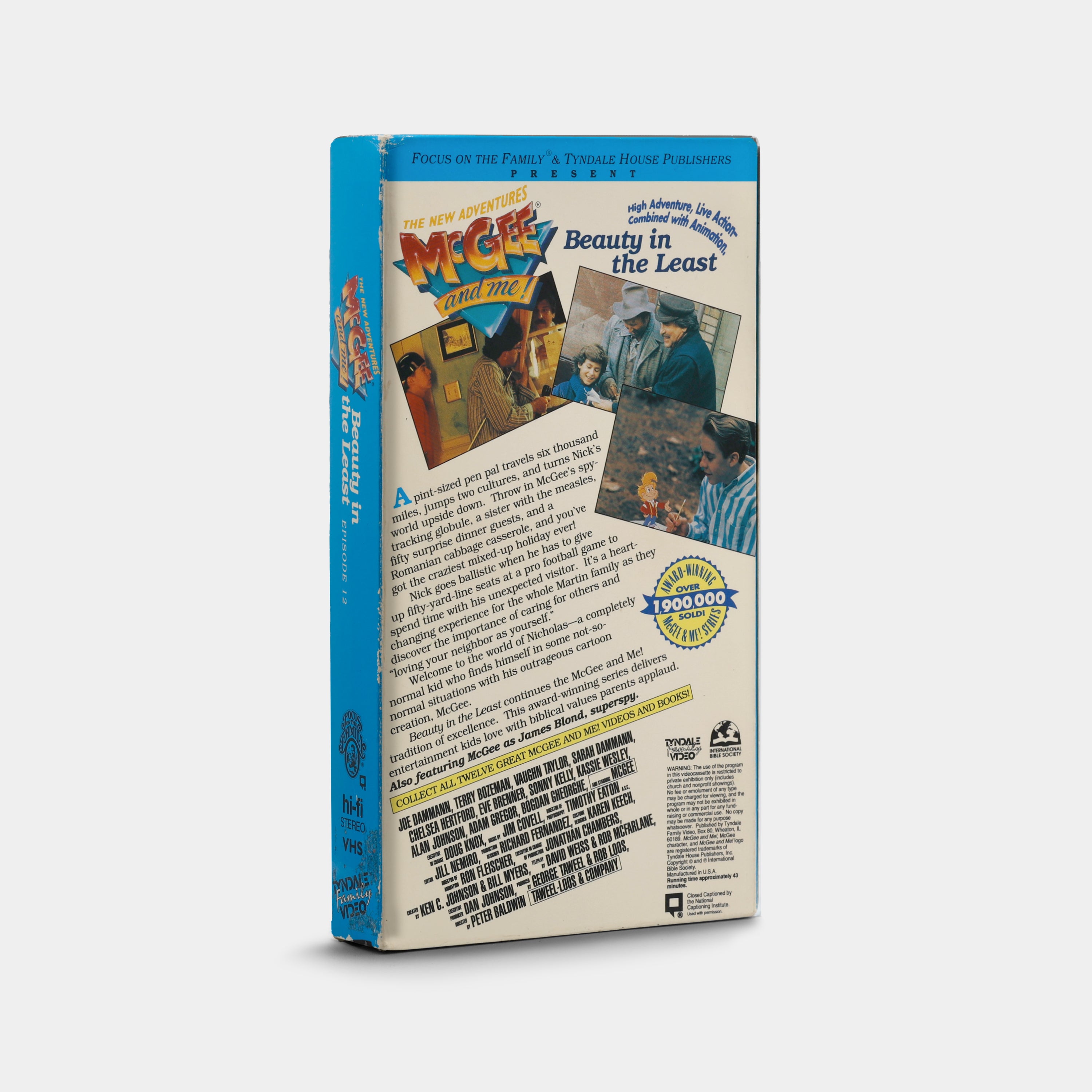 McGee and Me!: Beauty in the Least VHS Tape