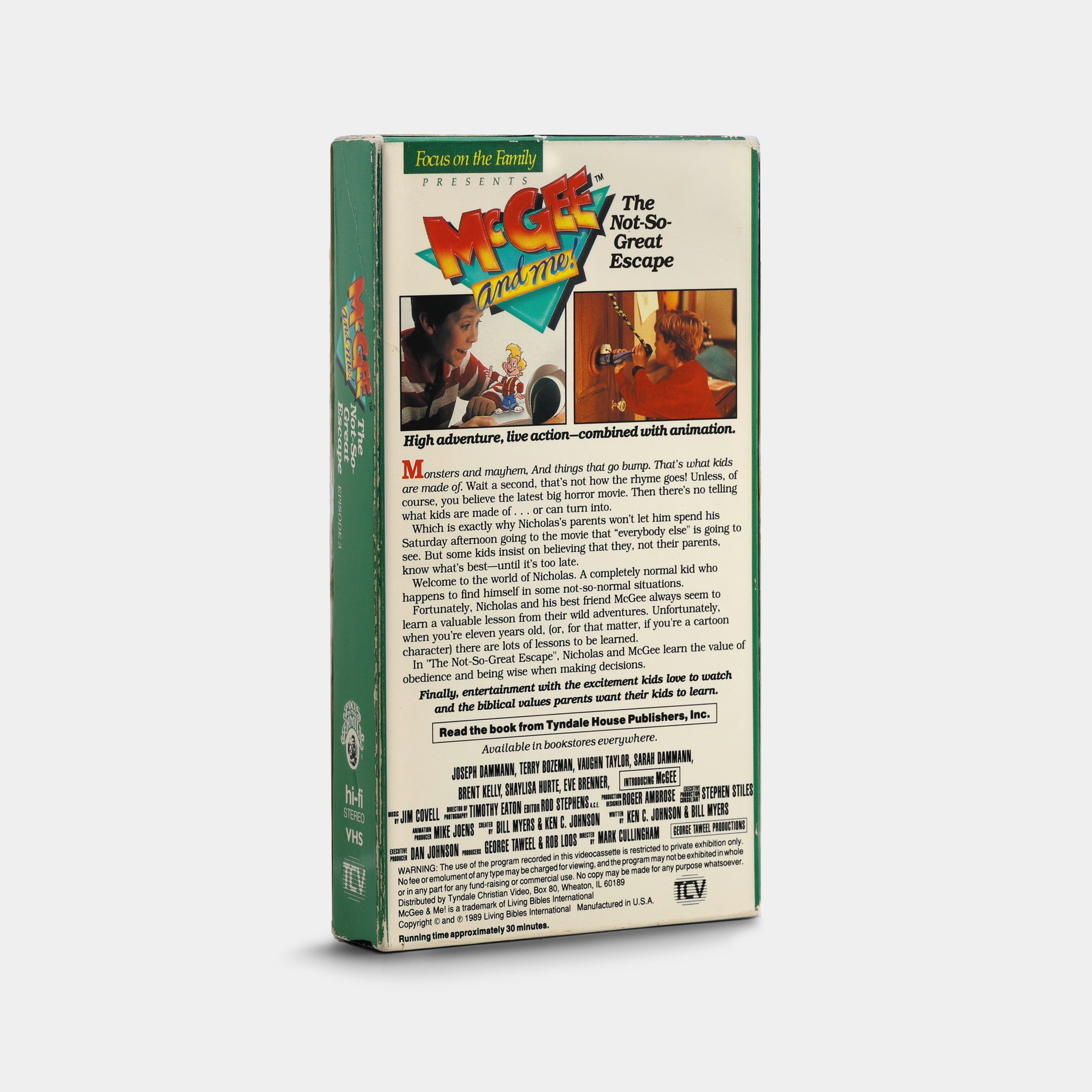 McGee and Me!: The Not-So Great Escape VHS Tape