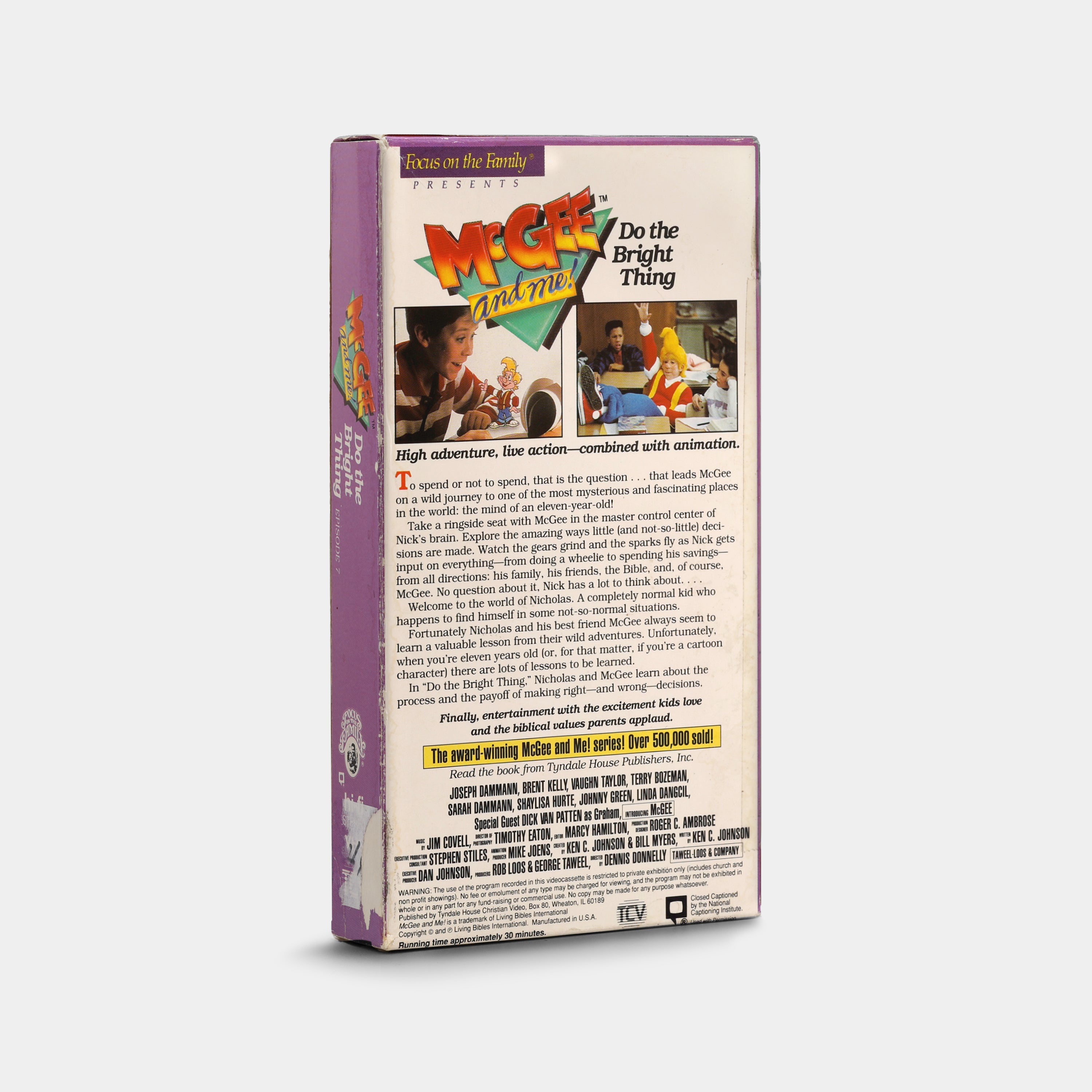 McGee and Me!: Do the Bright Thing VHS Tape