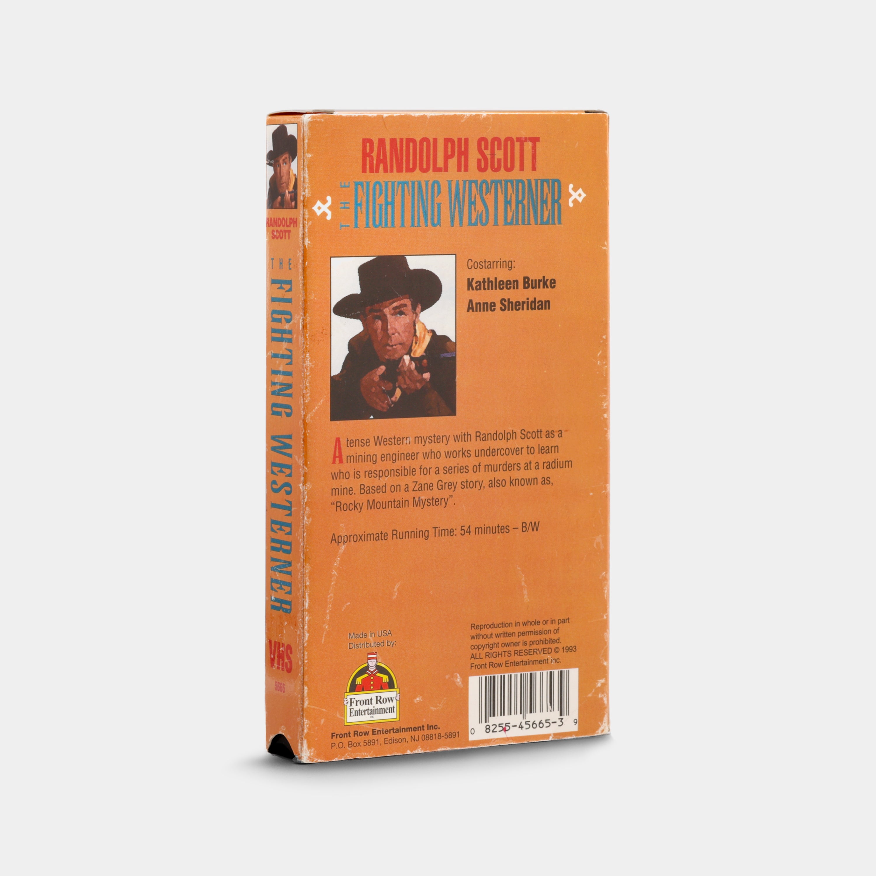 The Fighting Westerner VHS Tape