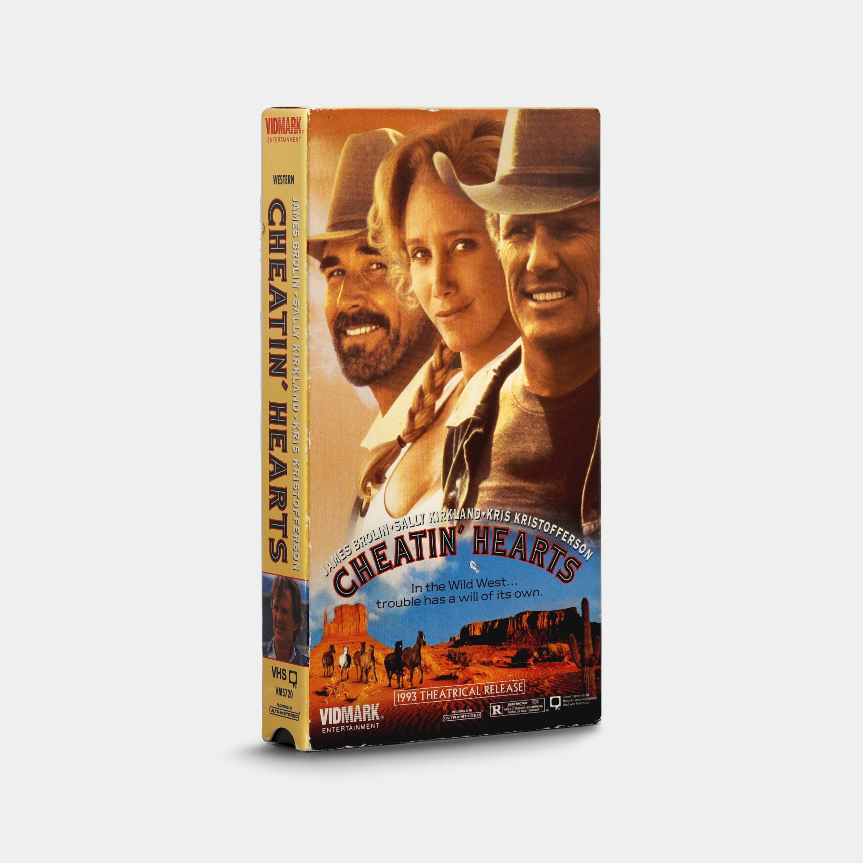Cheatin' Hearts VHS Tape