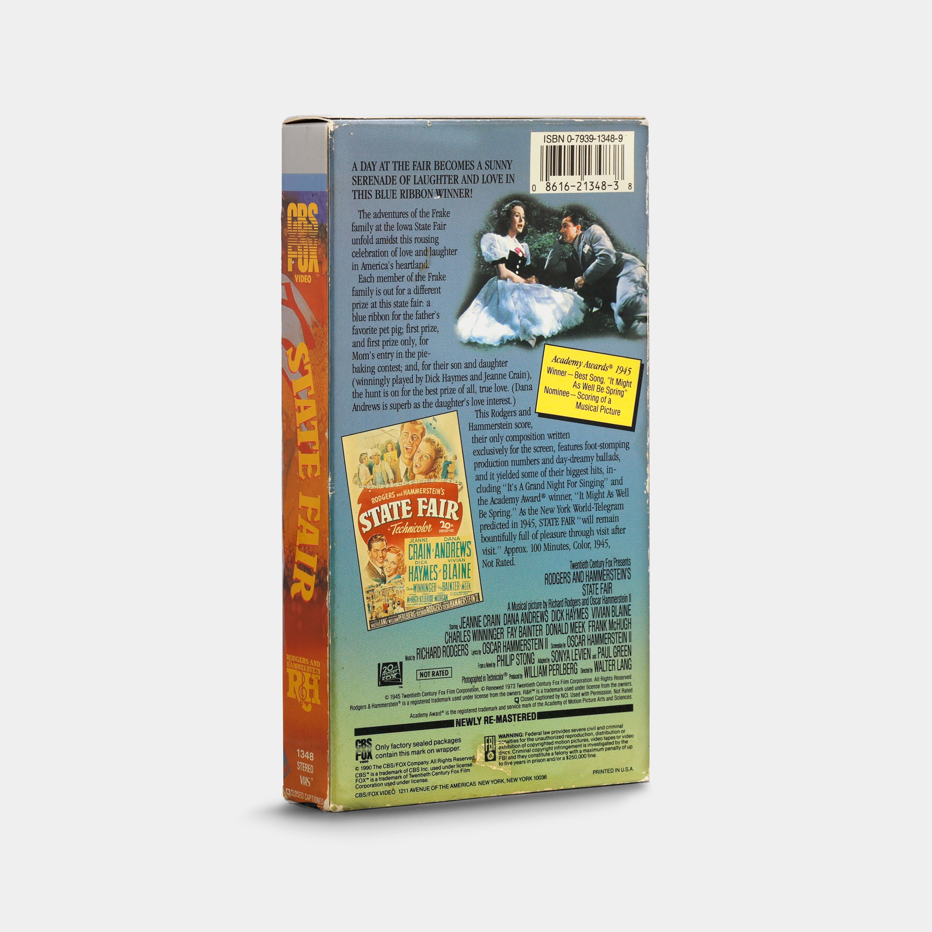 State Fair VHS Tape