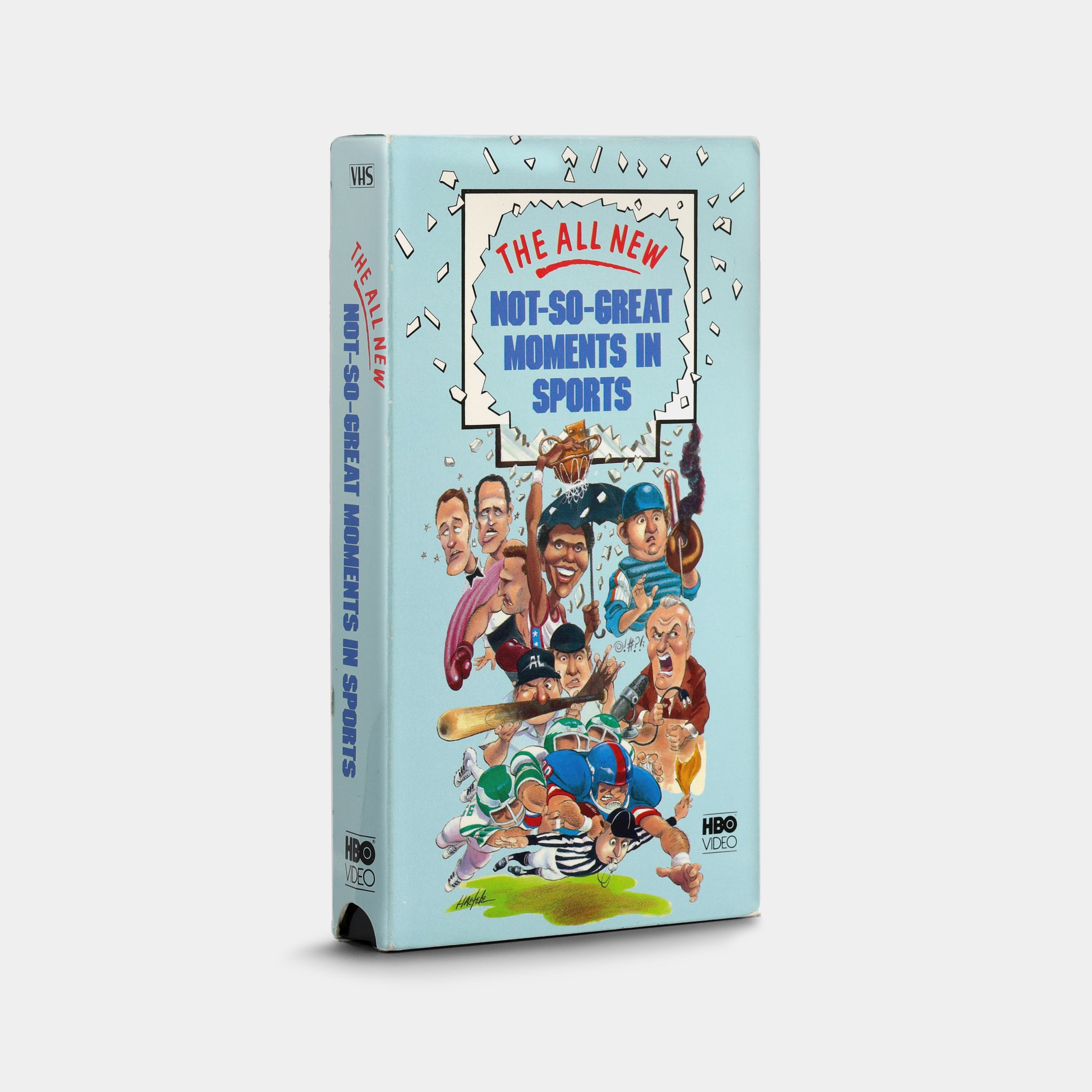The All New Not-So-Great Moments in Sports VHS Tape