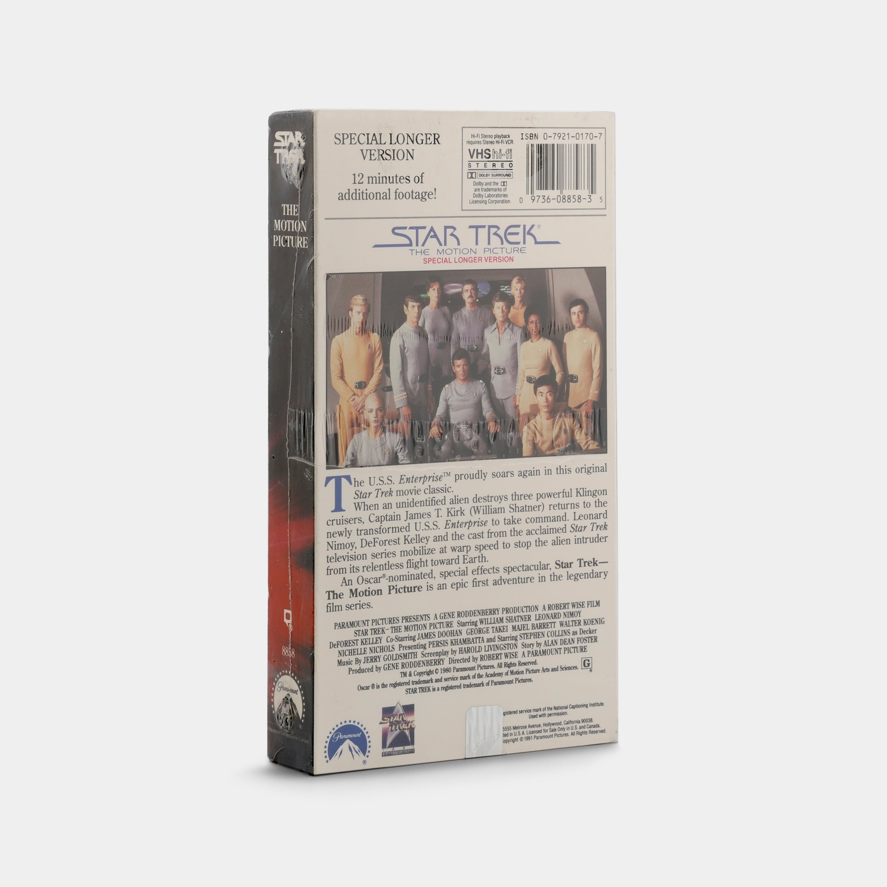 Star Trek: The Motion Picture (Special Longer Version) (Sealed) VHS Tape