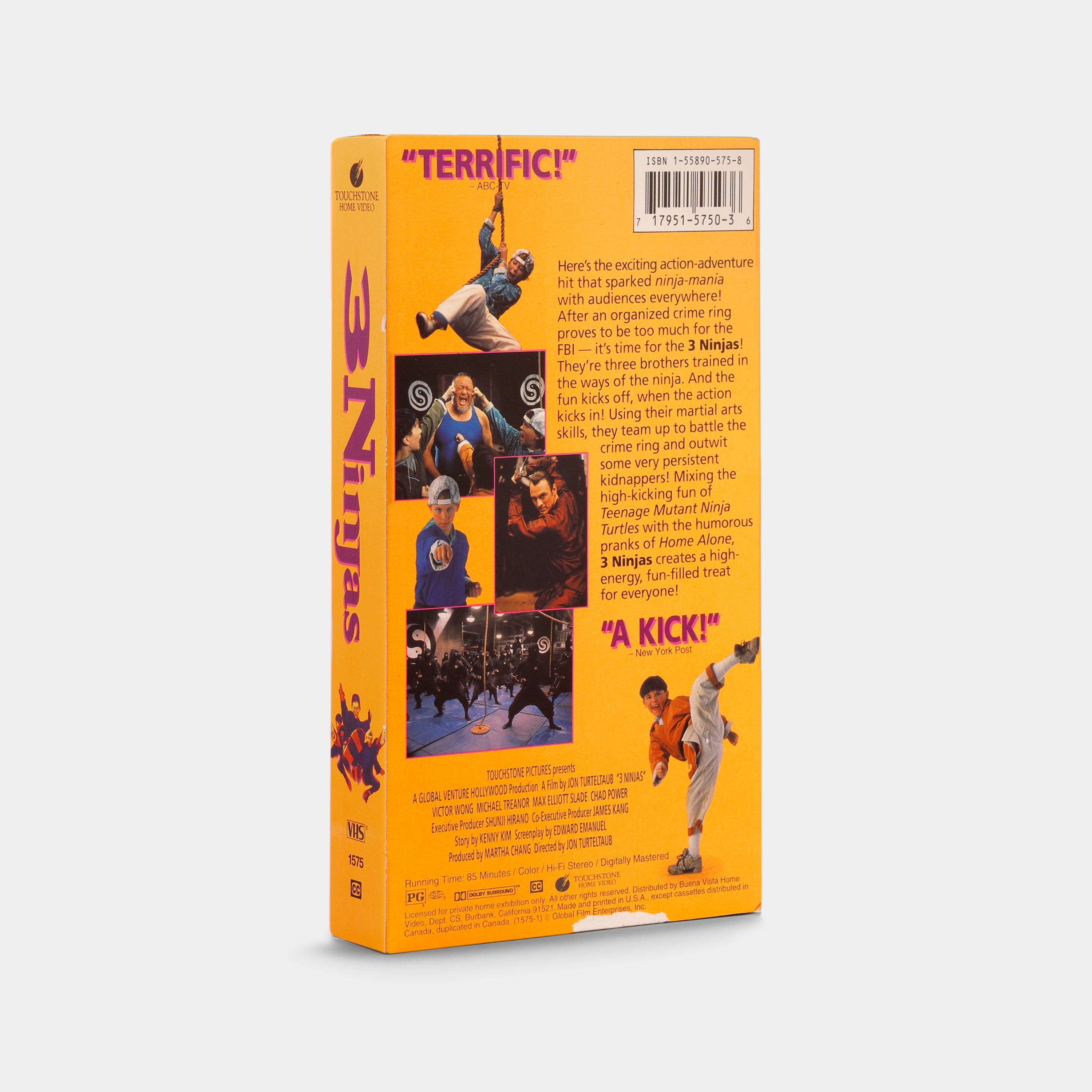 3 Ninjas VHS Tape