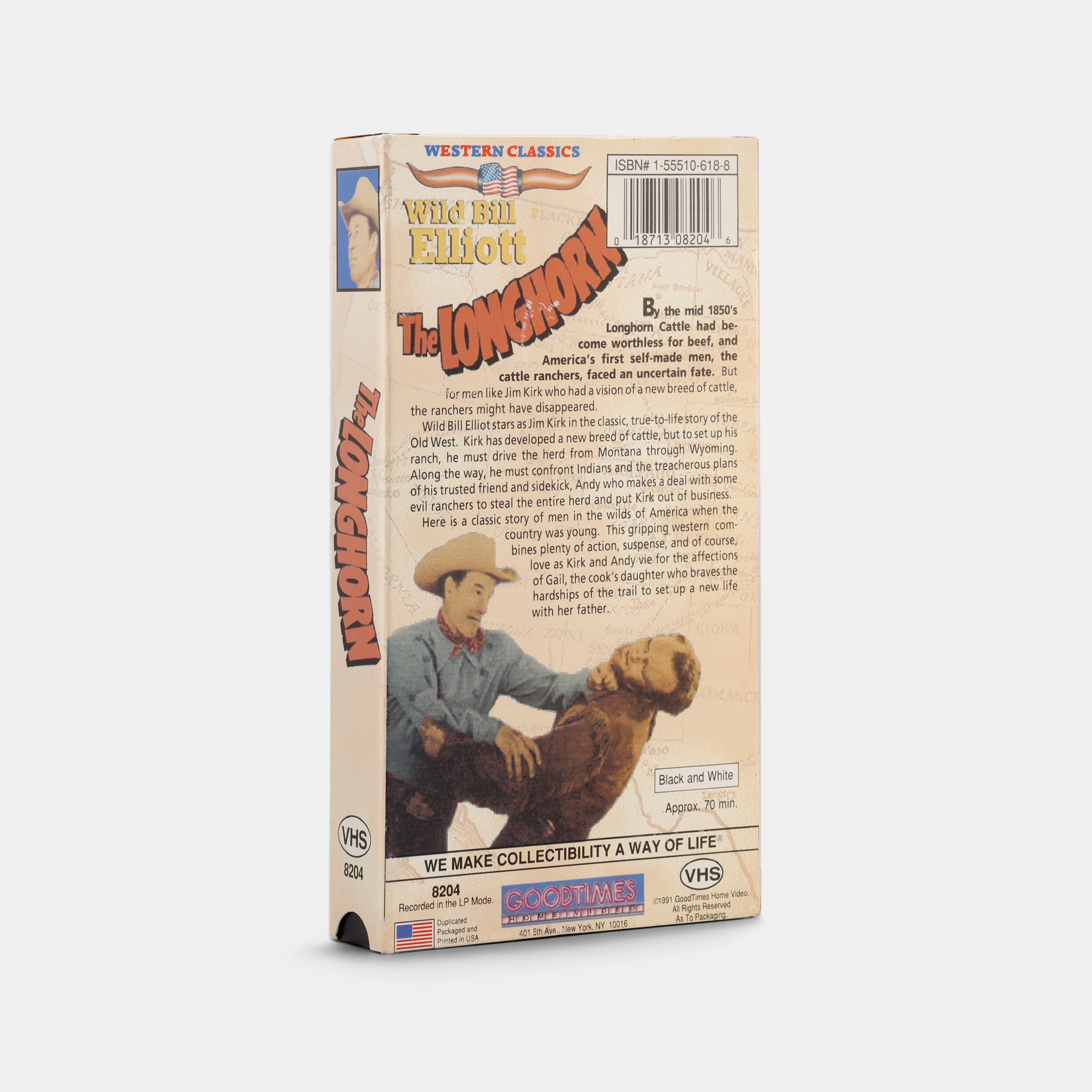 The Longhorn VHS Tape