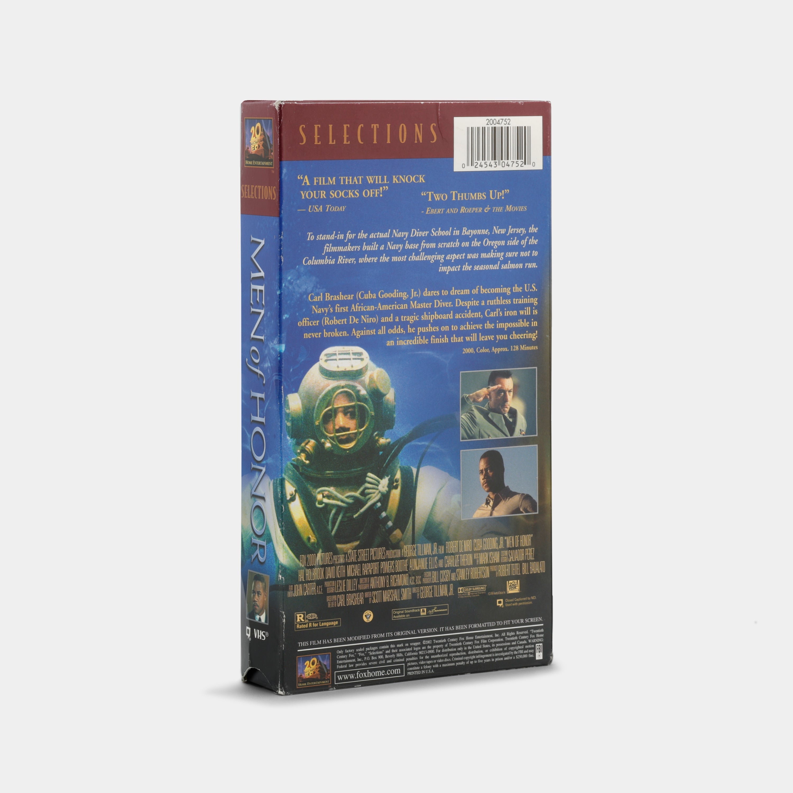 Men of Honor VHS Tape