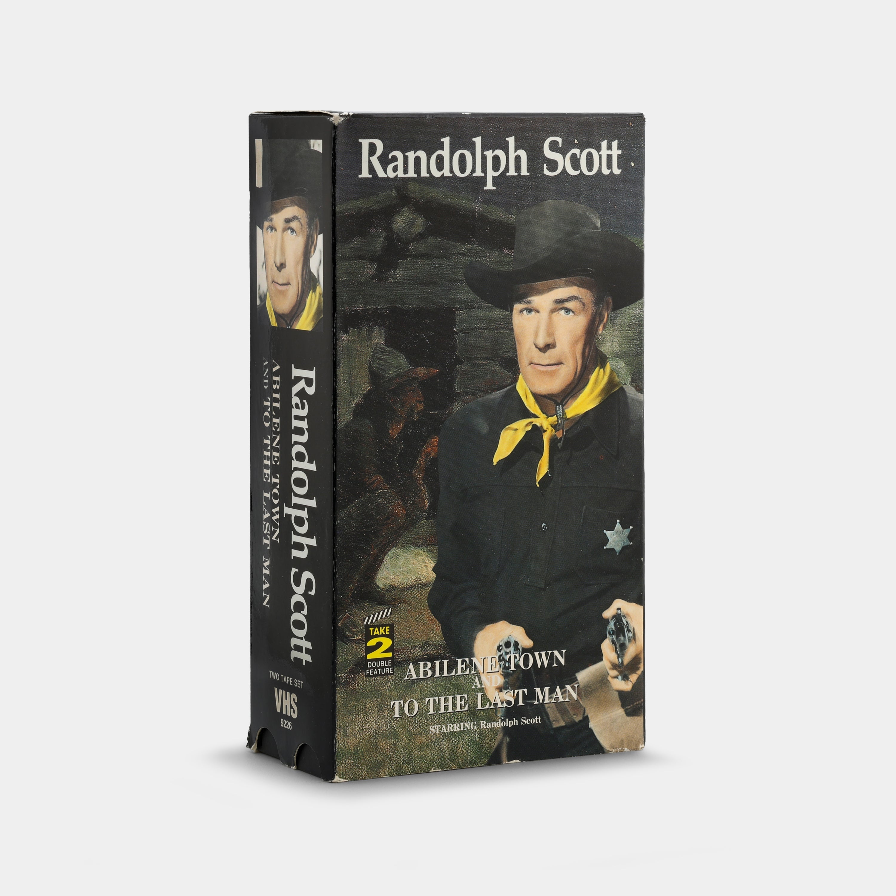 Abilene Town / To the Last Man VHS Tape Set