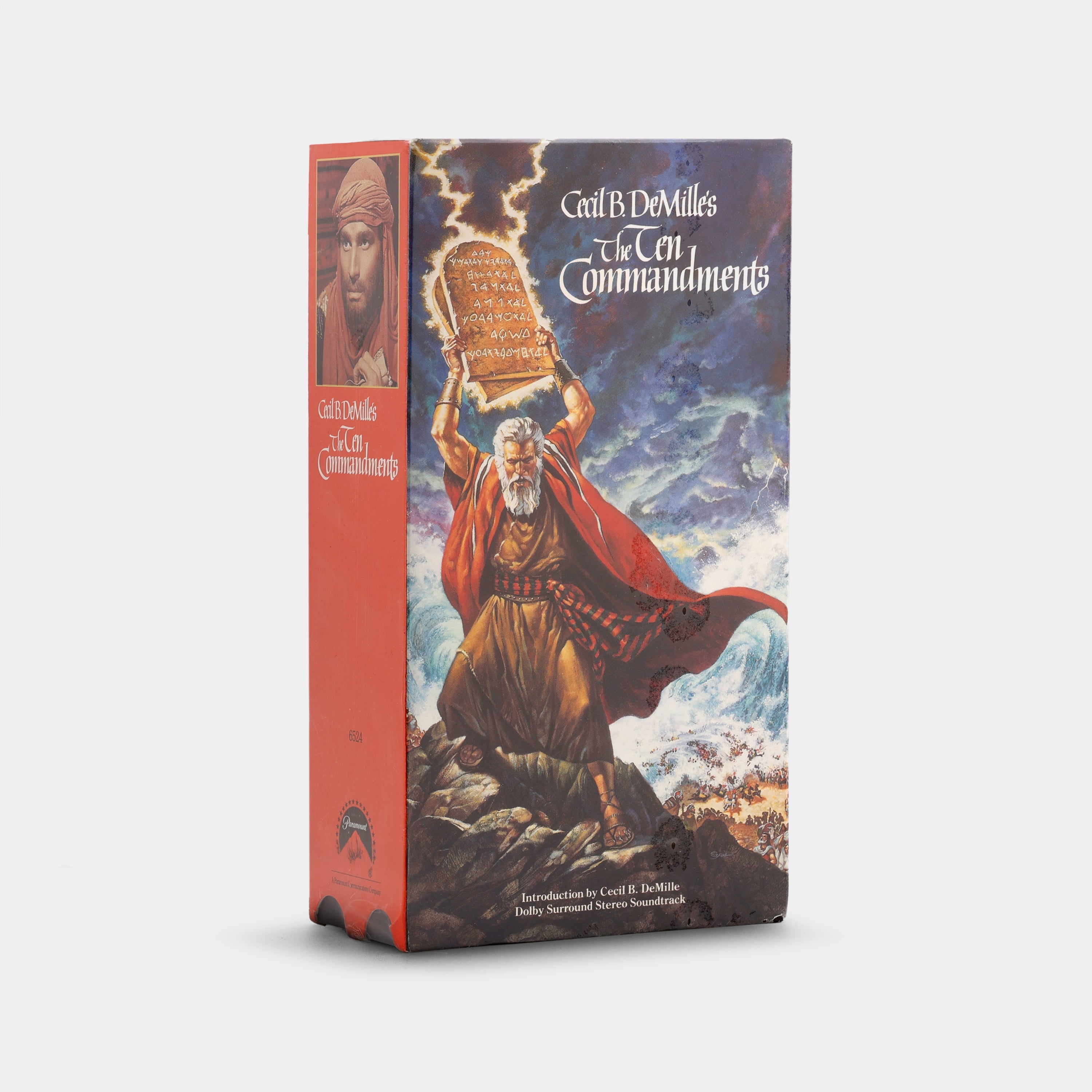 The Ten Commandments (Sealed) VHS Tape Set