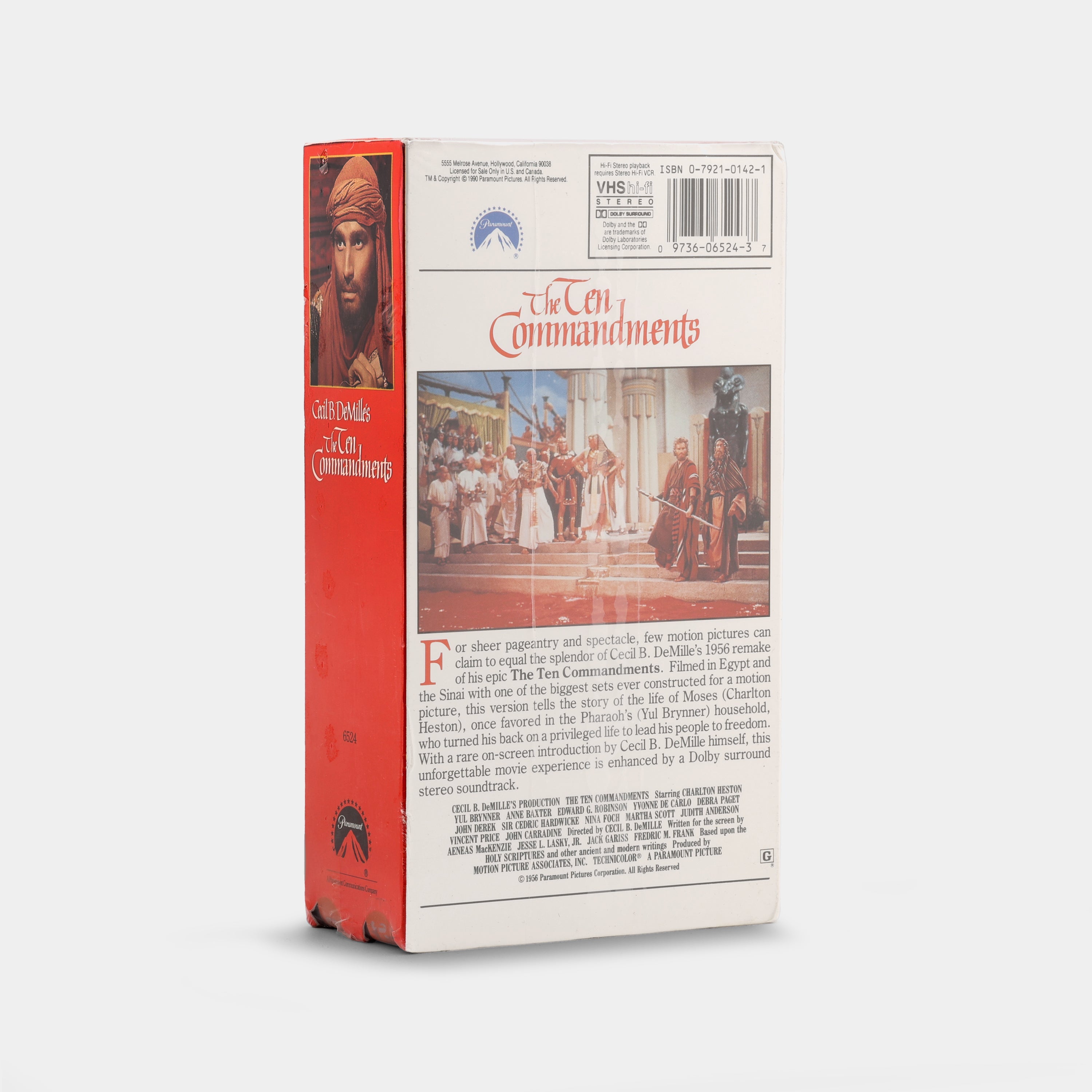 The Ten Commandments (Sealed) VHS Tape Set