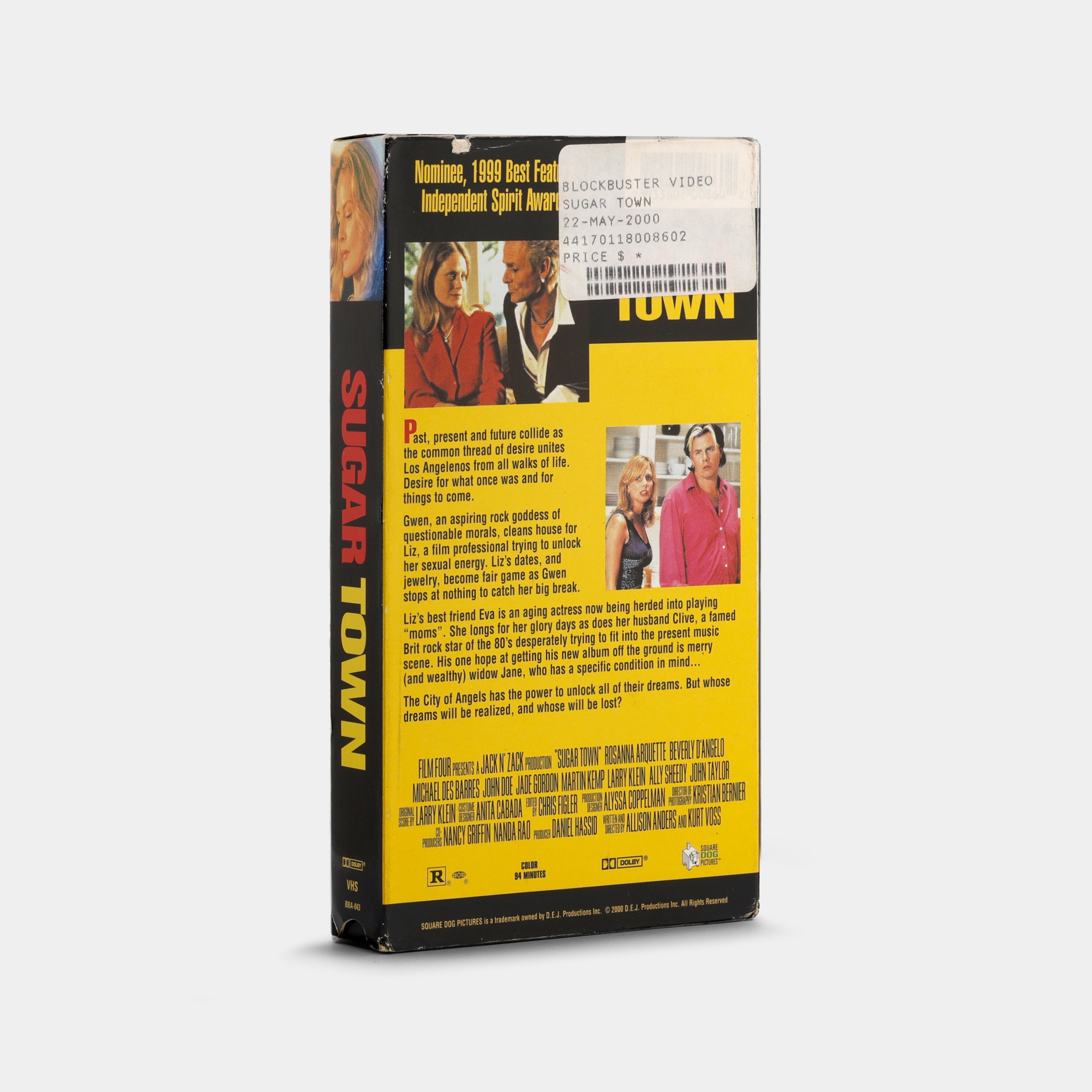 Sugar Town VHS Tape