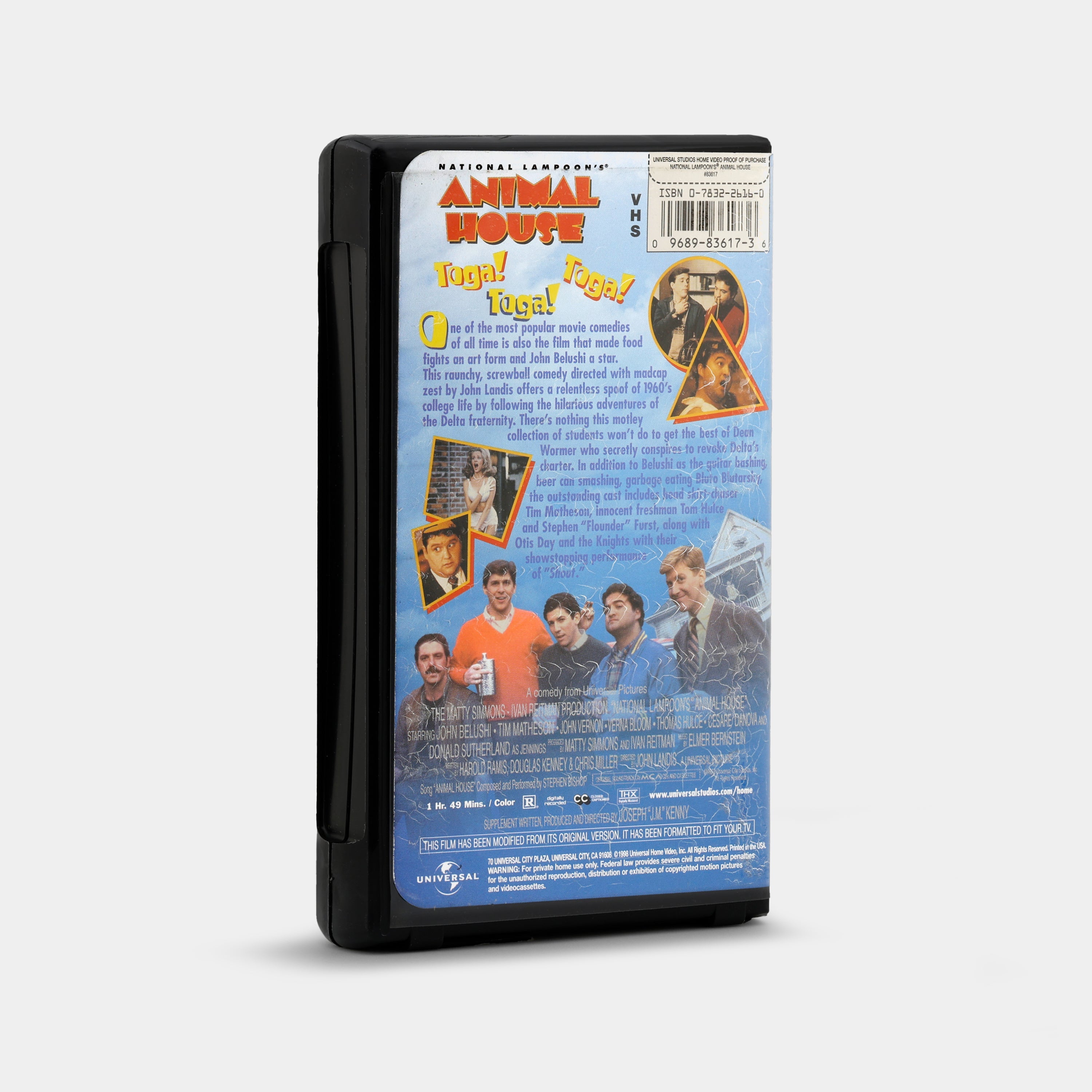 National Lampoon's Animal House VHS Tape