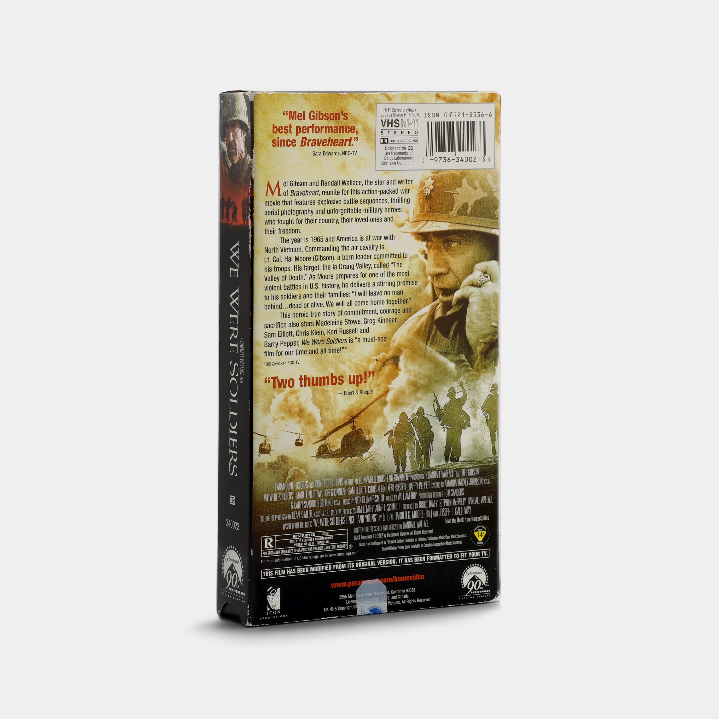 We Were Soldiers VHS Tape