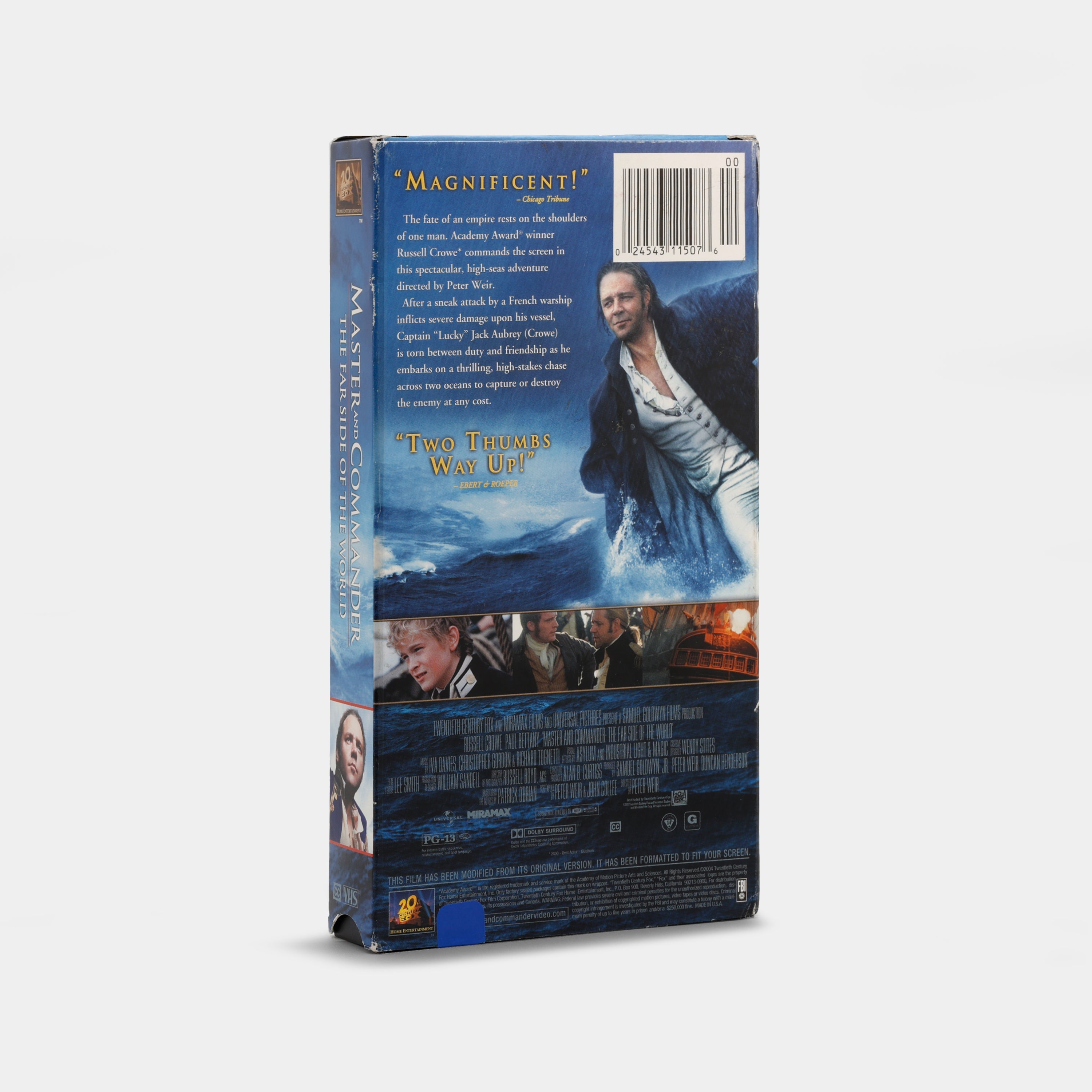 Master and Commander: The Far Side of the World VHS Tape