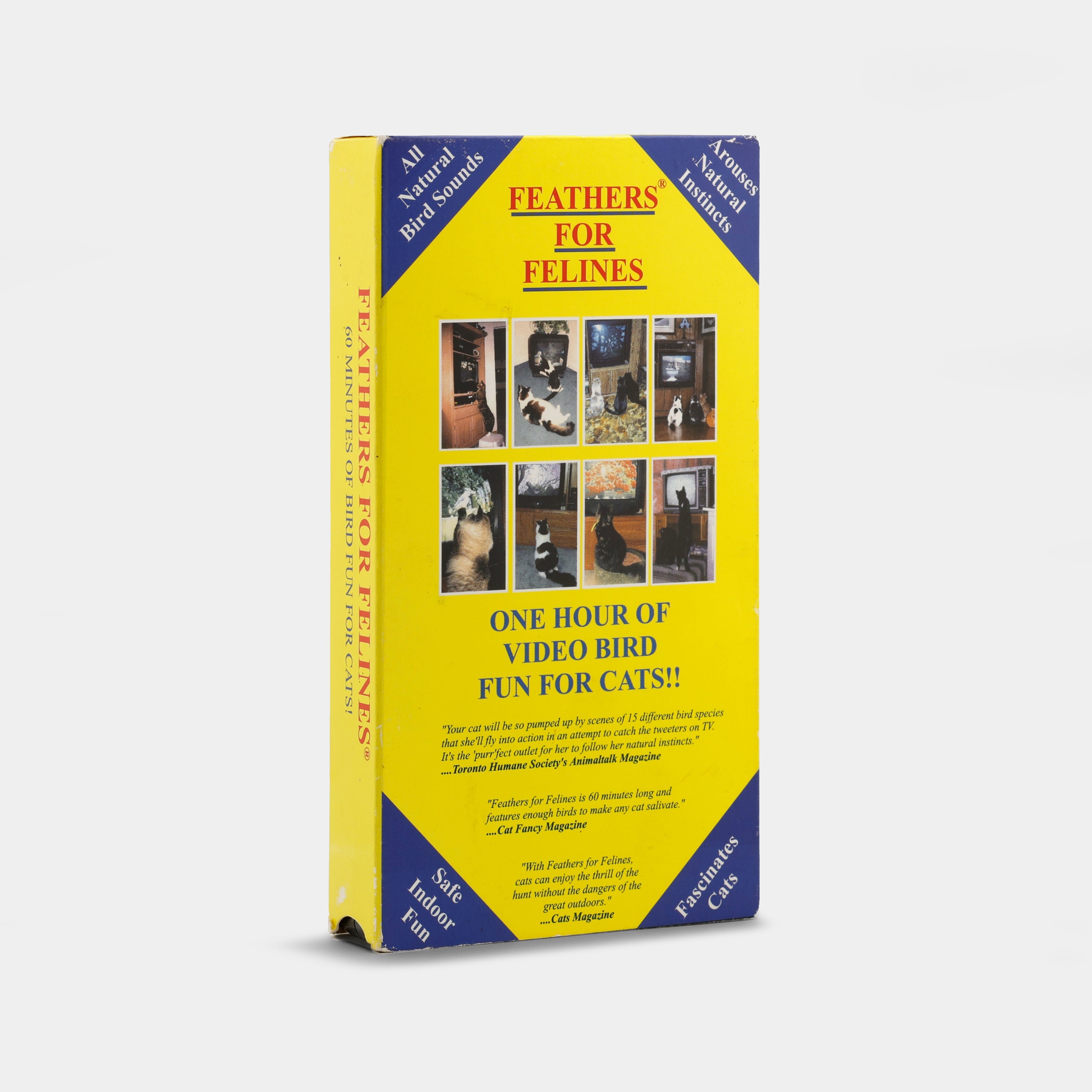 Feathers for Felines VHS Tape