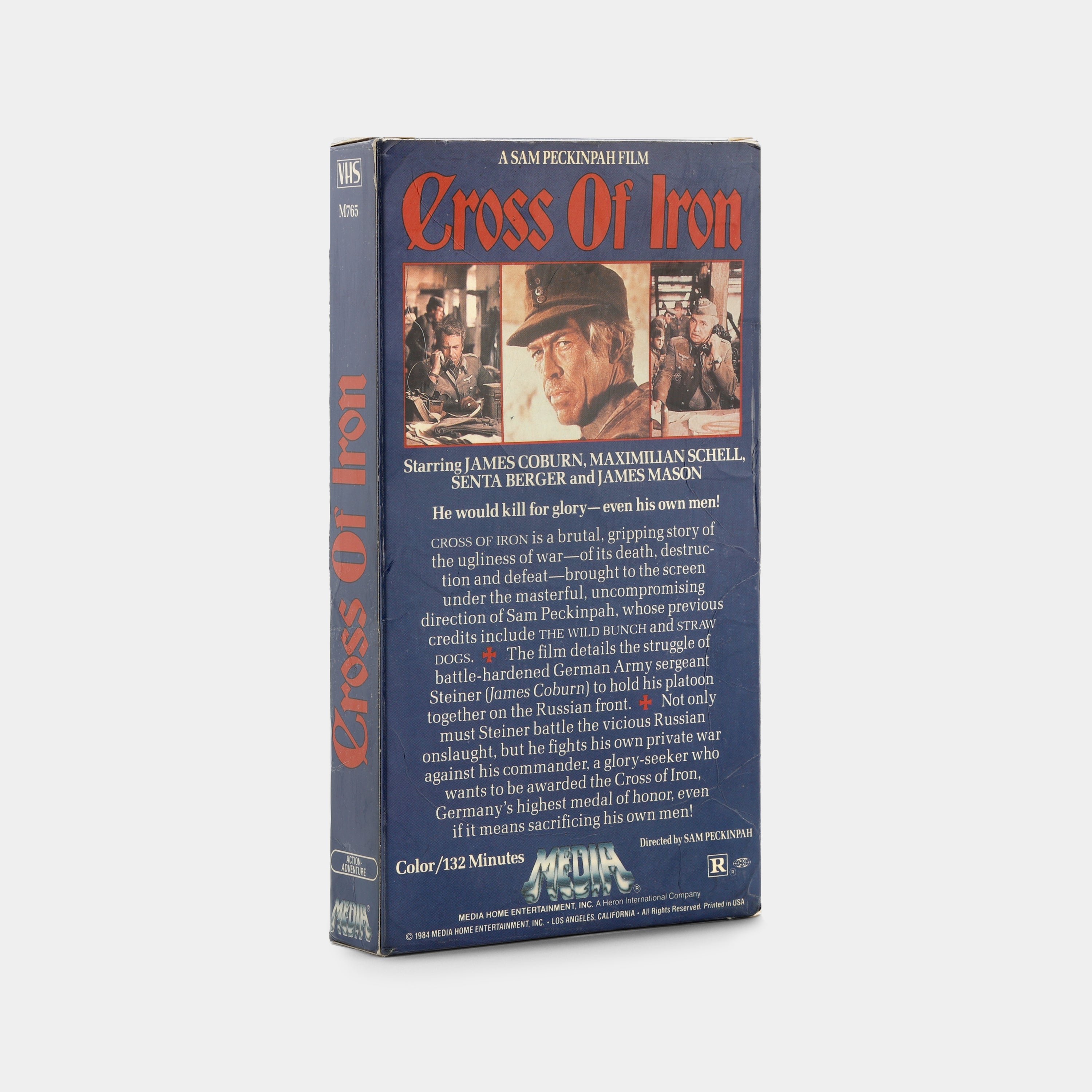 Cross of Iron VHS Tape