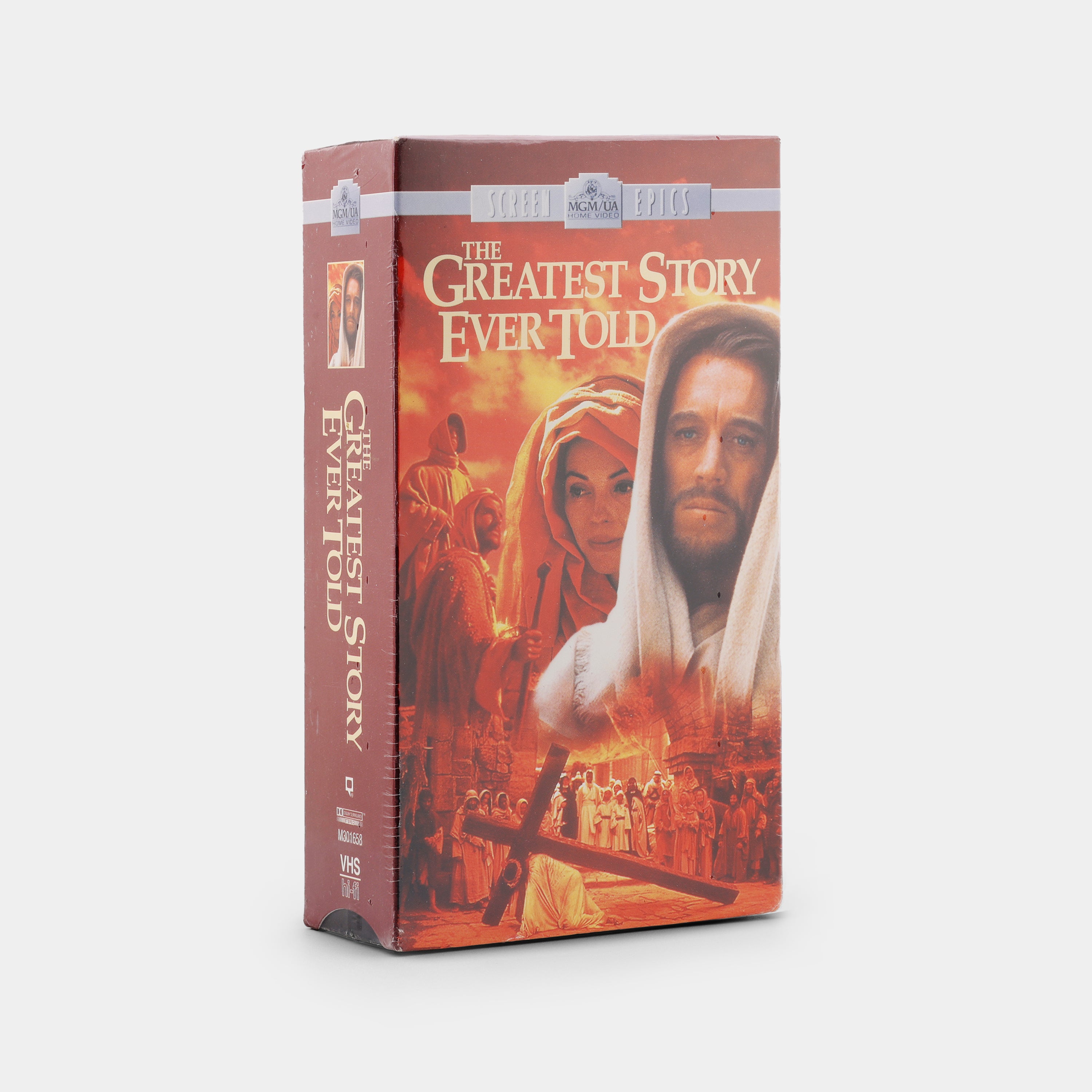 The Greatest Story Ever Told (Sealed) VHS Tape
