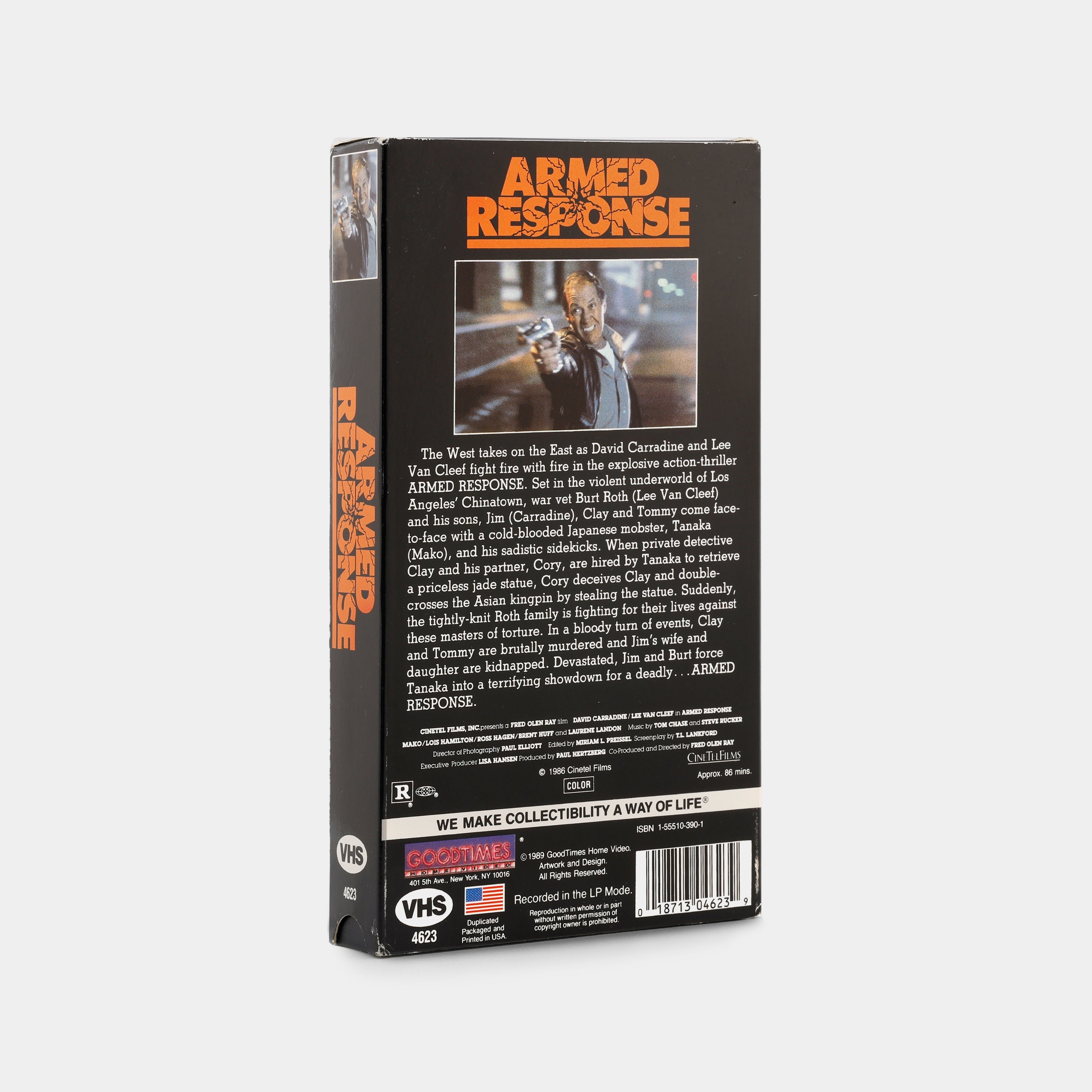 Armed Response VHS Tape