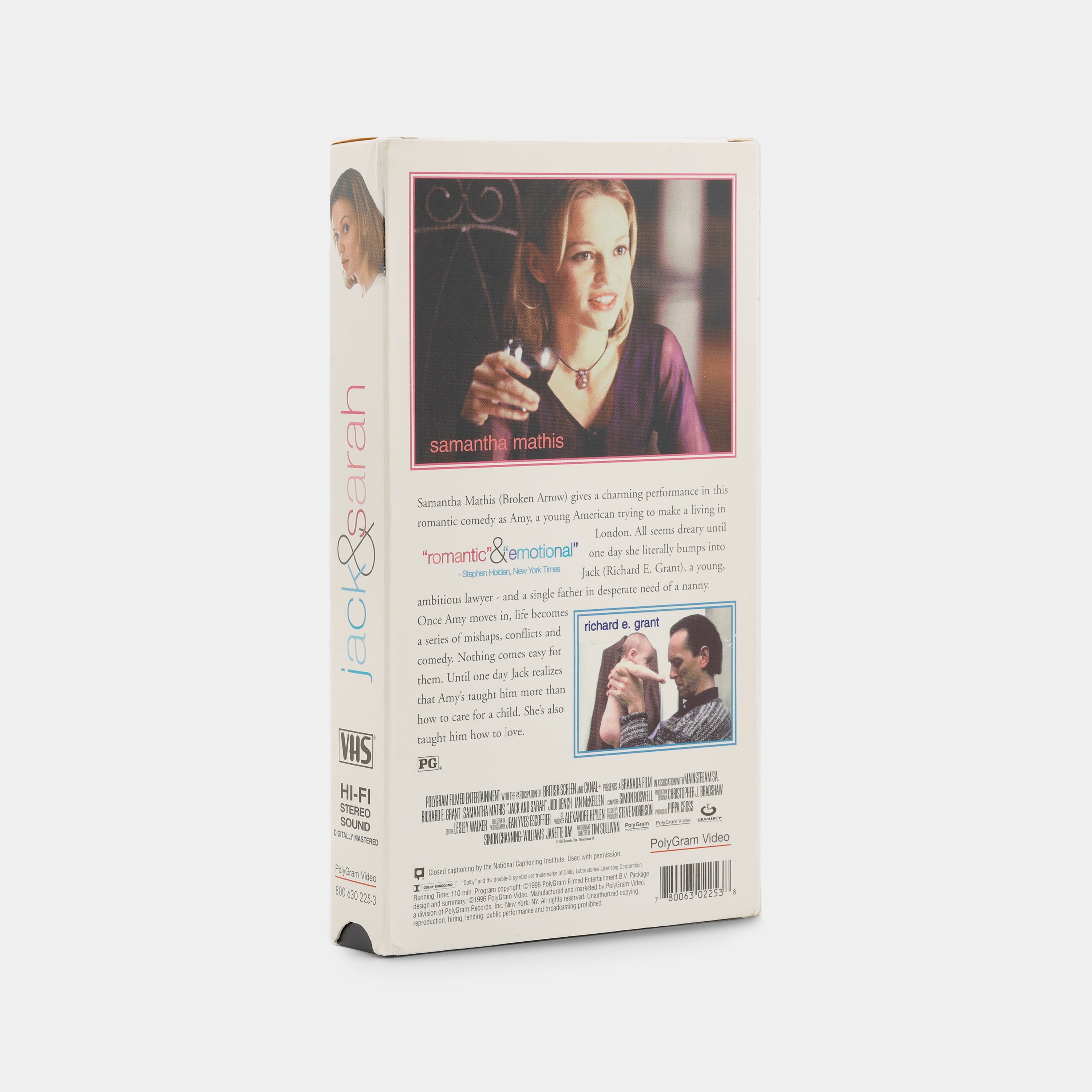 Jack & Sarah VHS Tape