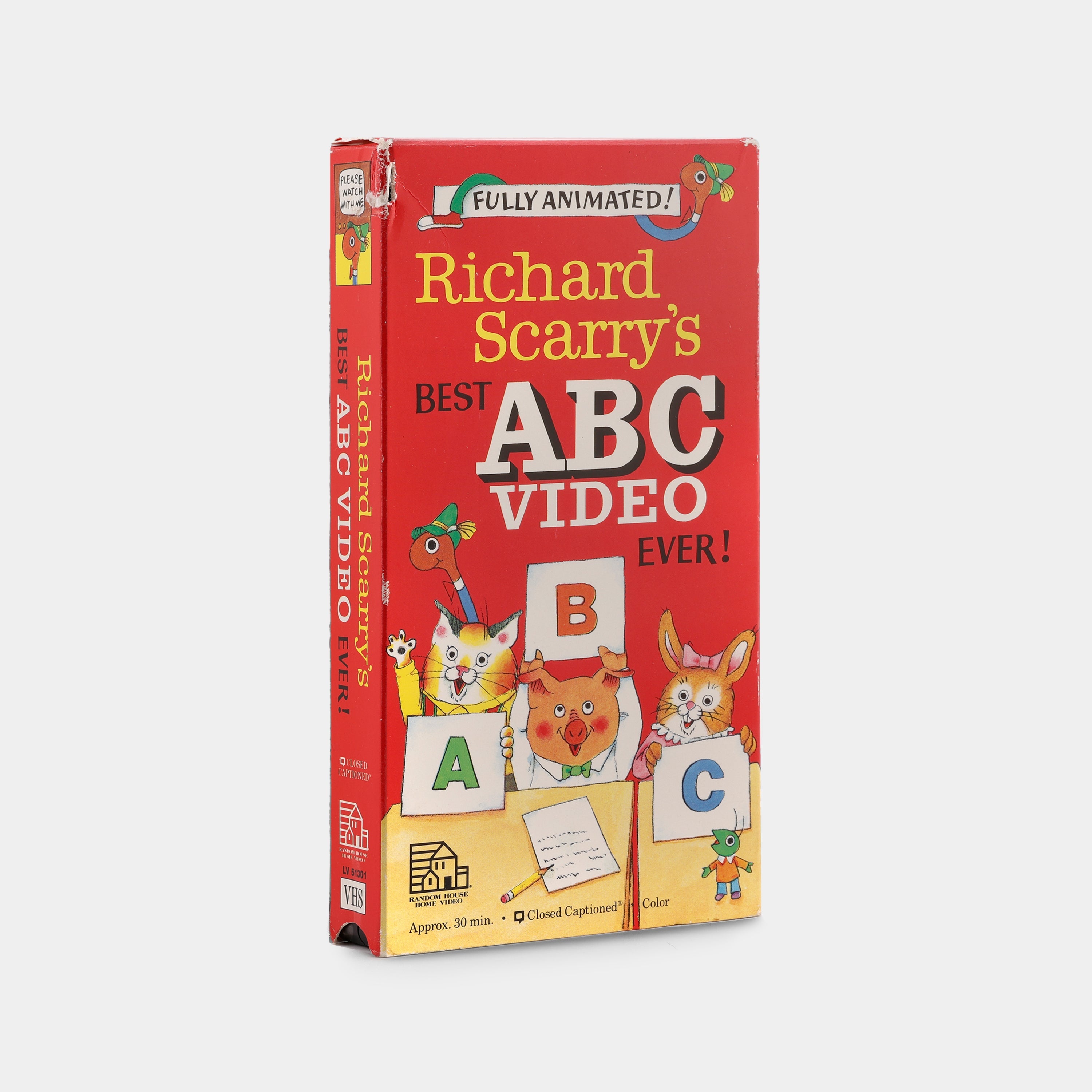 Richard Scarry's Best ABC Video Ever! VHS Tape