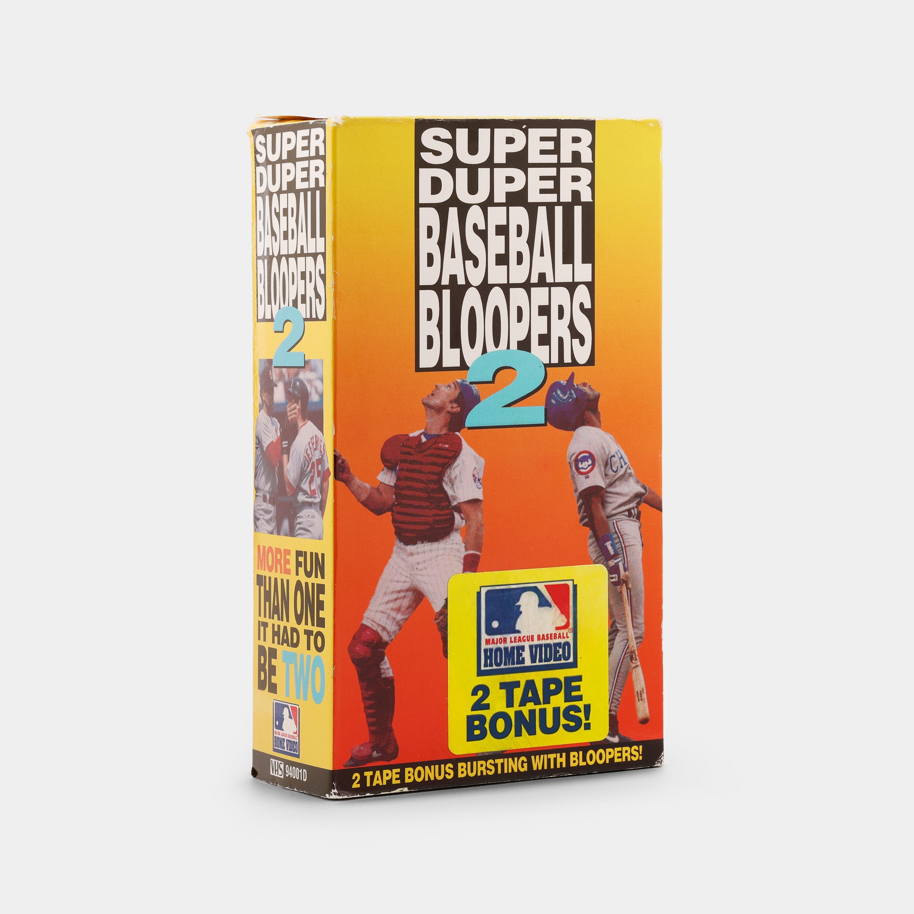 Super Duper Baseball Bloopers 2 VHS Tape Set