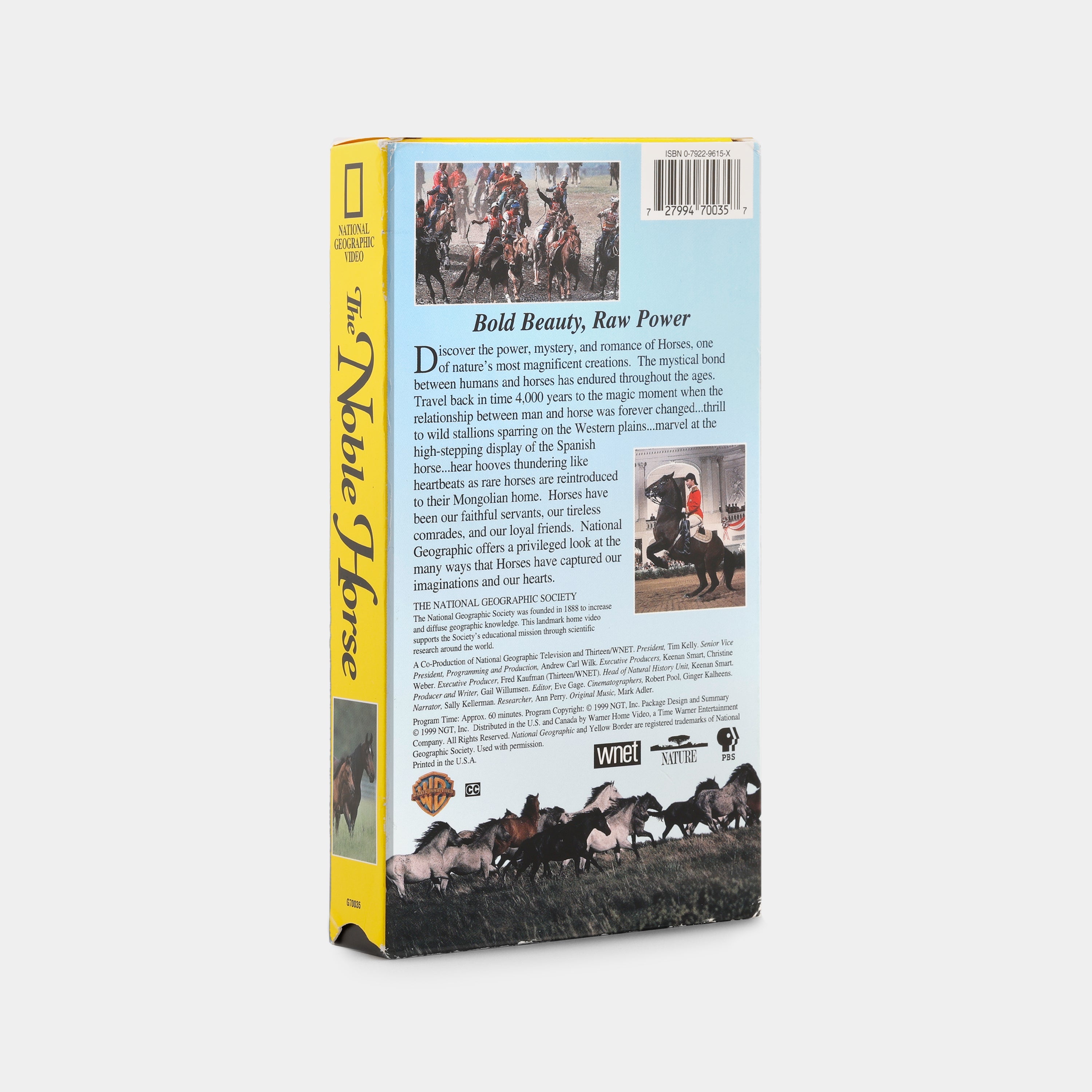 The Noble Horse VHS Tape