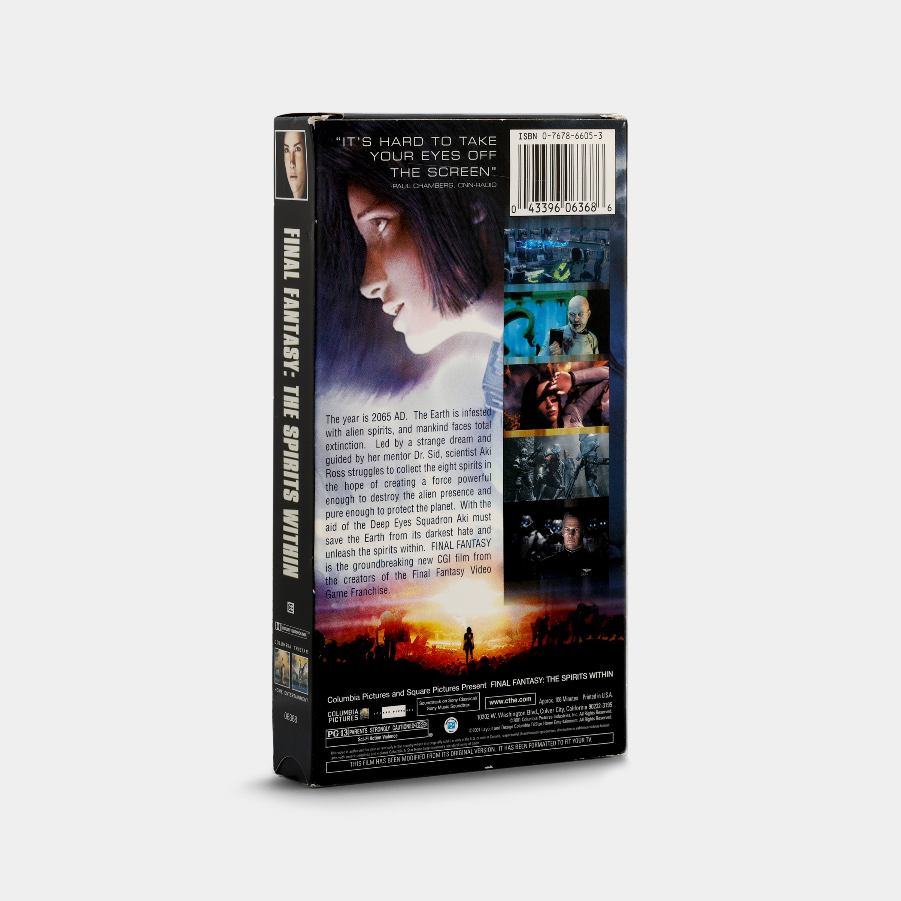 Final Fantasy: The Spirits Within VHS Tape